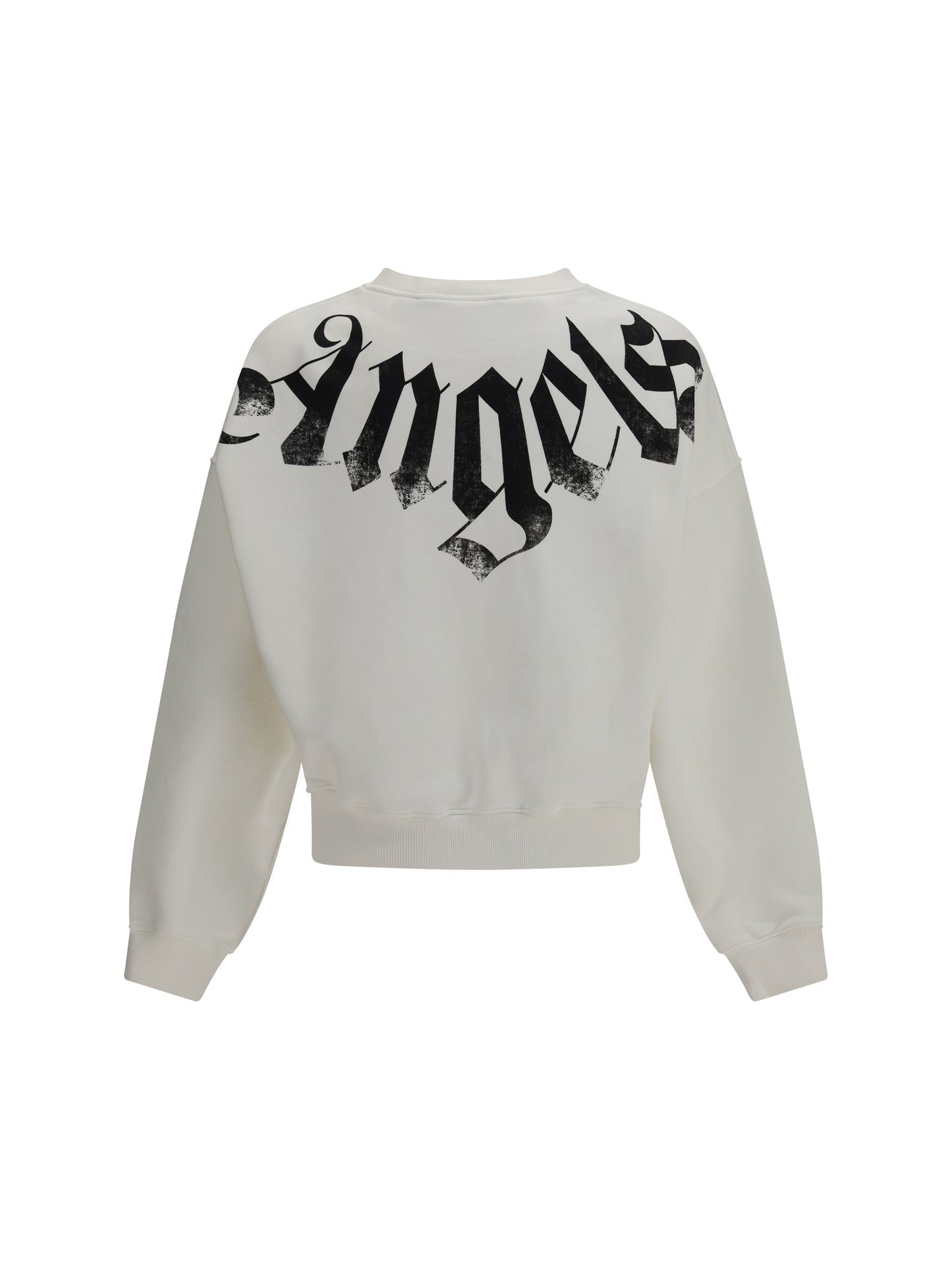 Palm Angels Men Big Neck Logo Sweatshirt PALM ANGELS