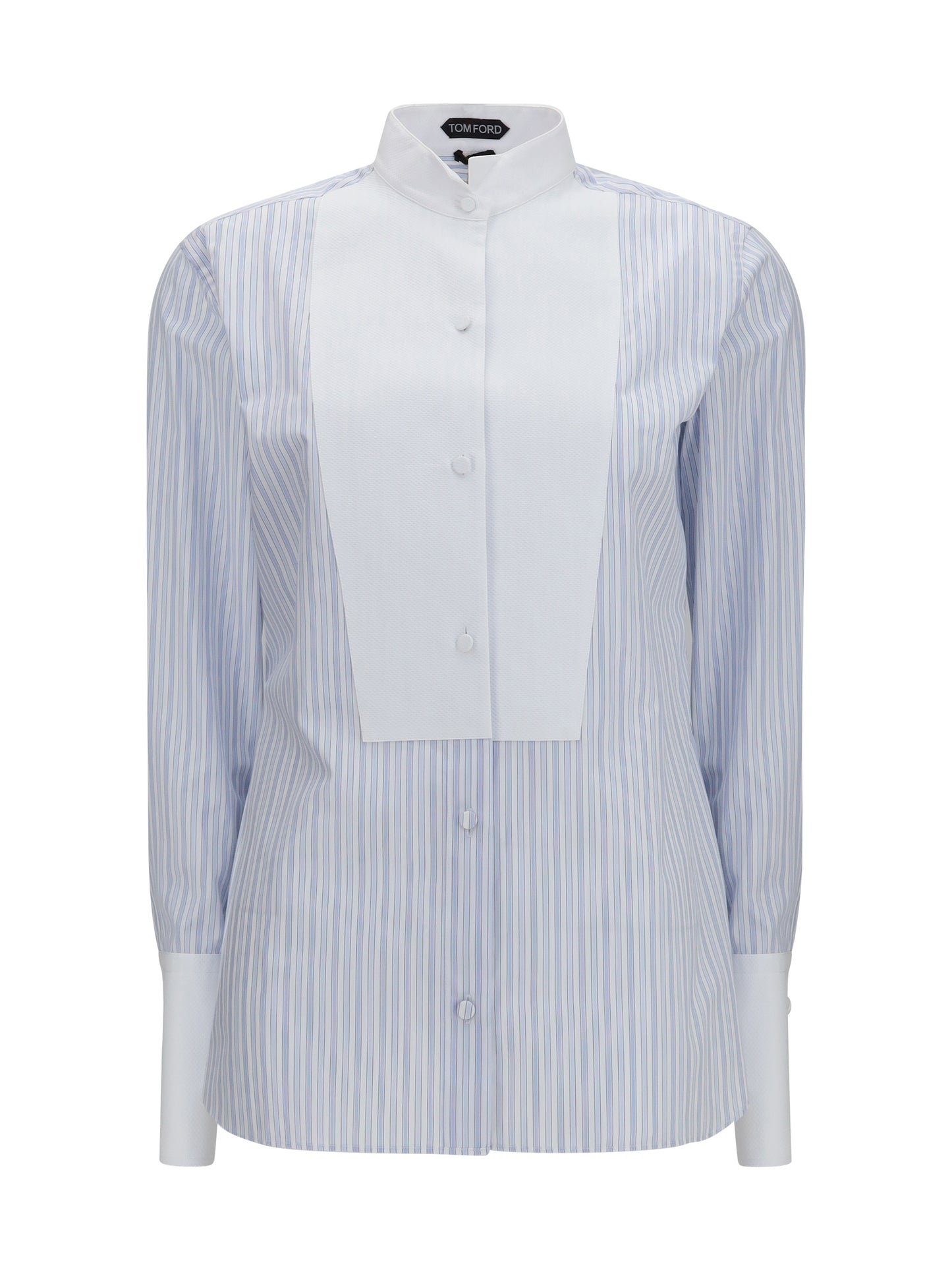 Tom Ford Women Striped Shirt With Front Detail TOM FORD