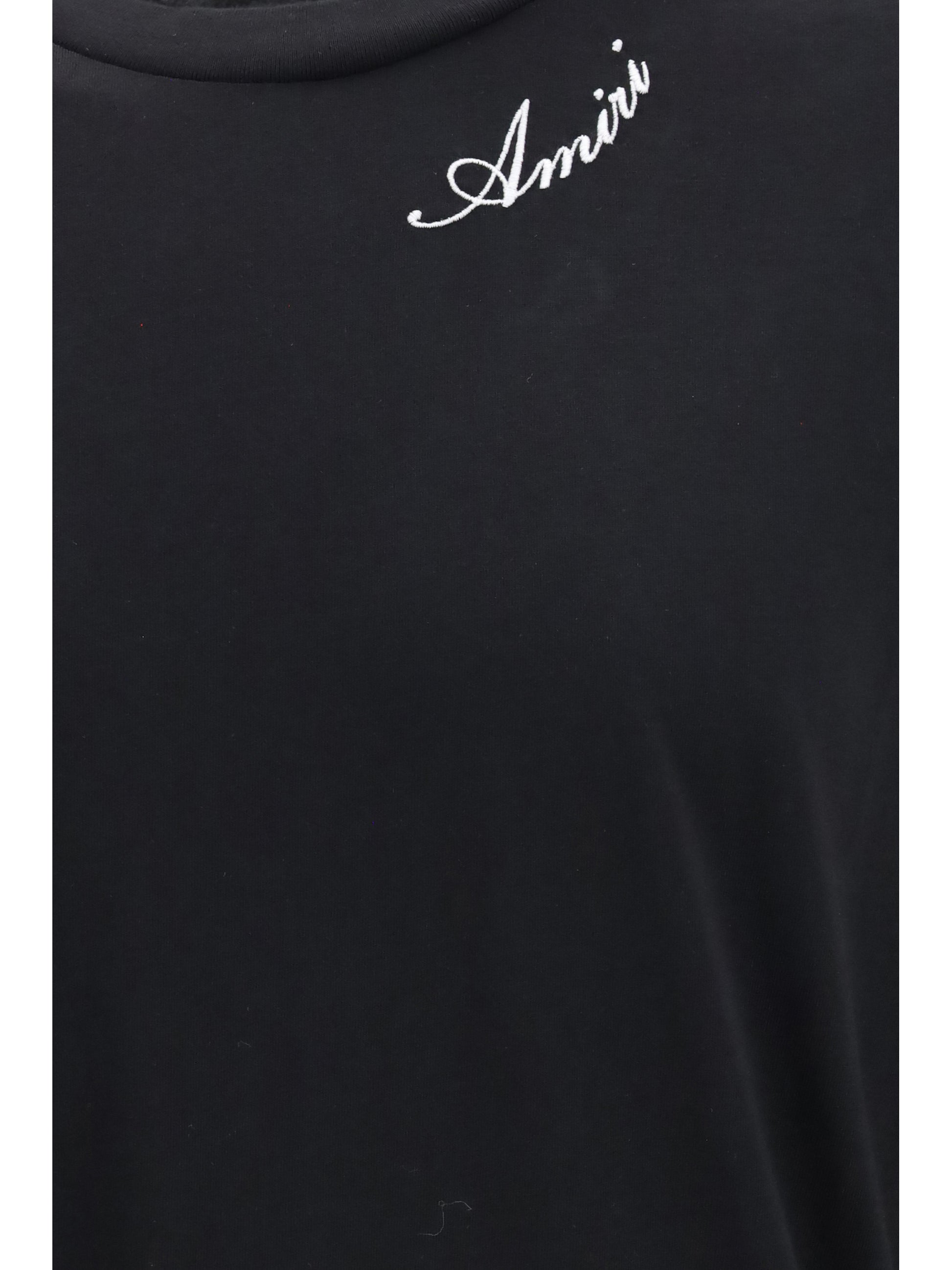 Amiri Men Embroidered Logo T-Shirt AMIRI