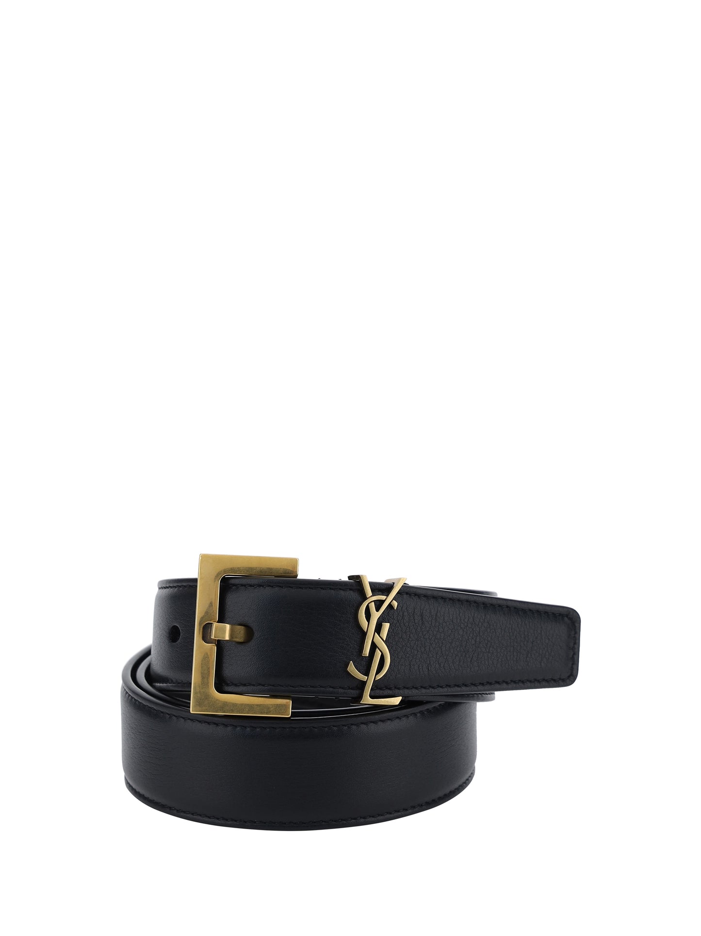 Saint Laurent Women Leather Belt SAINT LAURENT