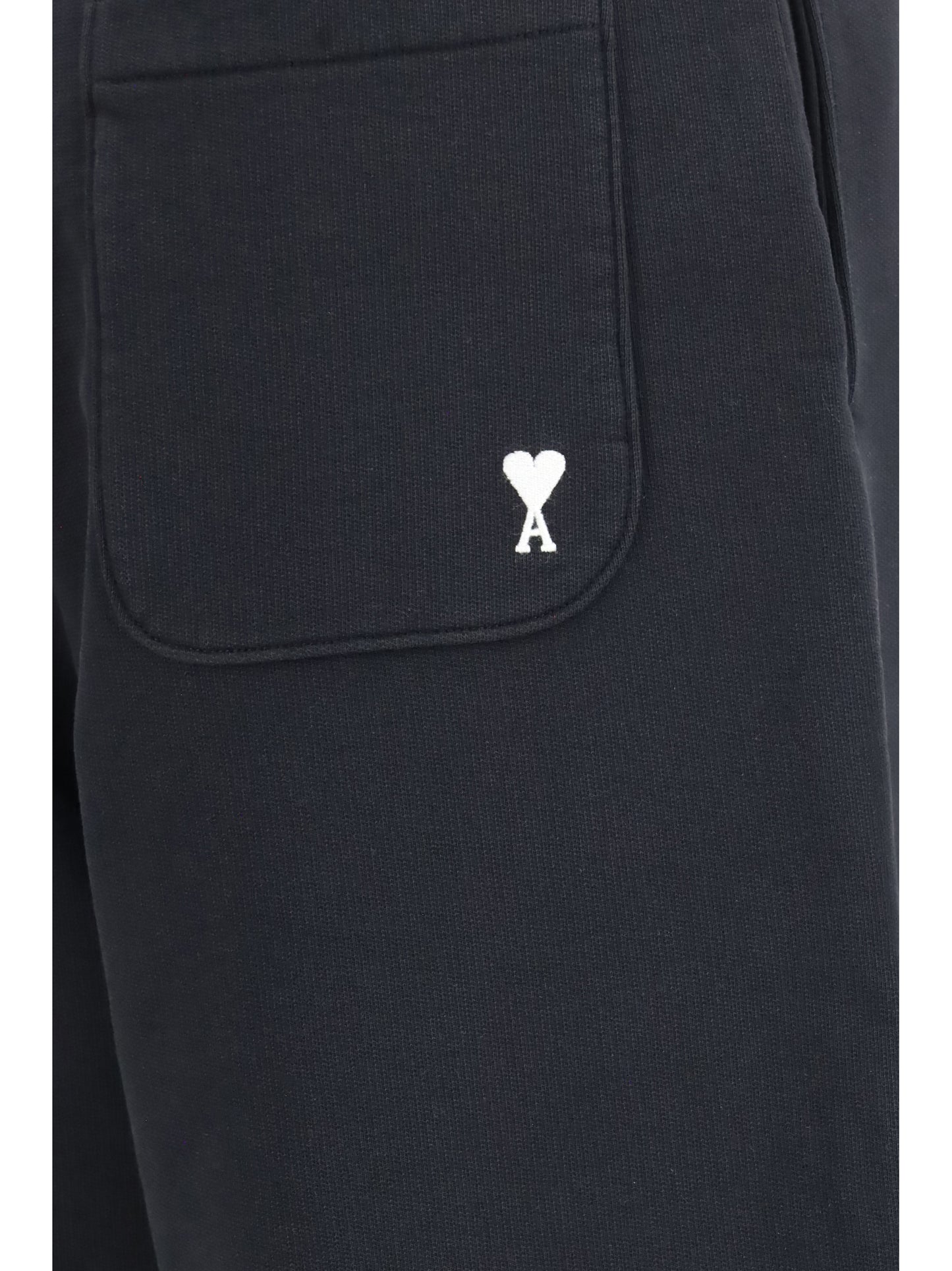 Ami Paris Women Ami De Cœur Cotton Sweatpants AMI PARIS