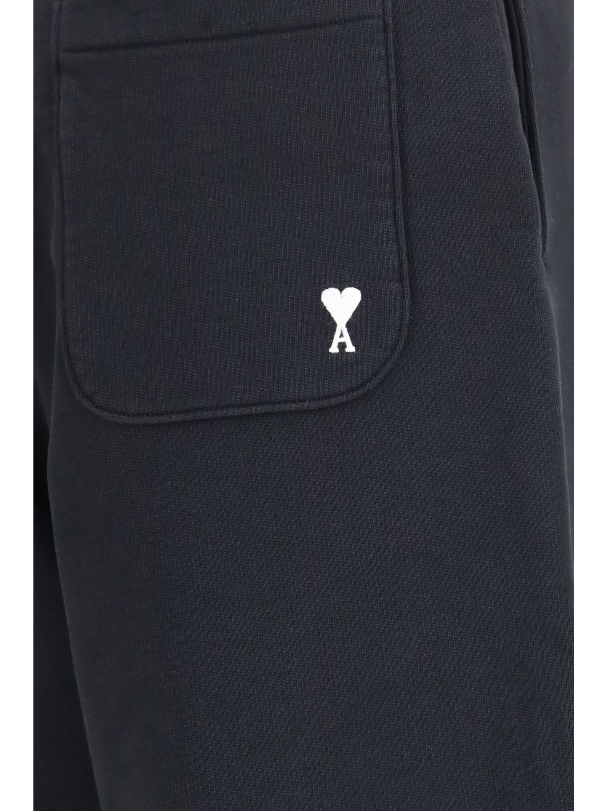 Ami Paris Women Ami De Cœur Cotton Sweatpants AMI PARIS