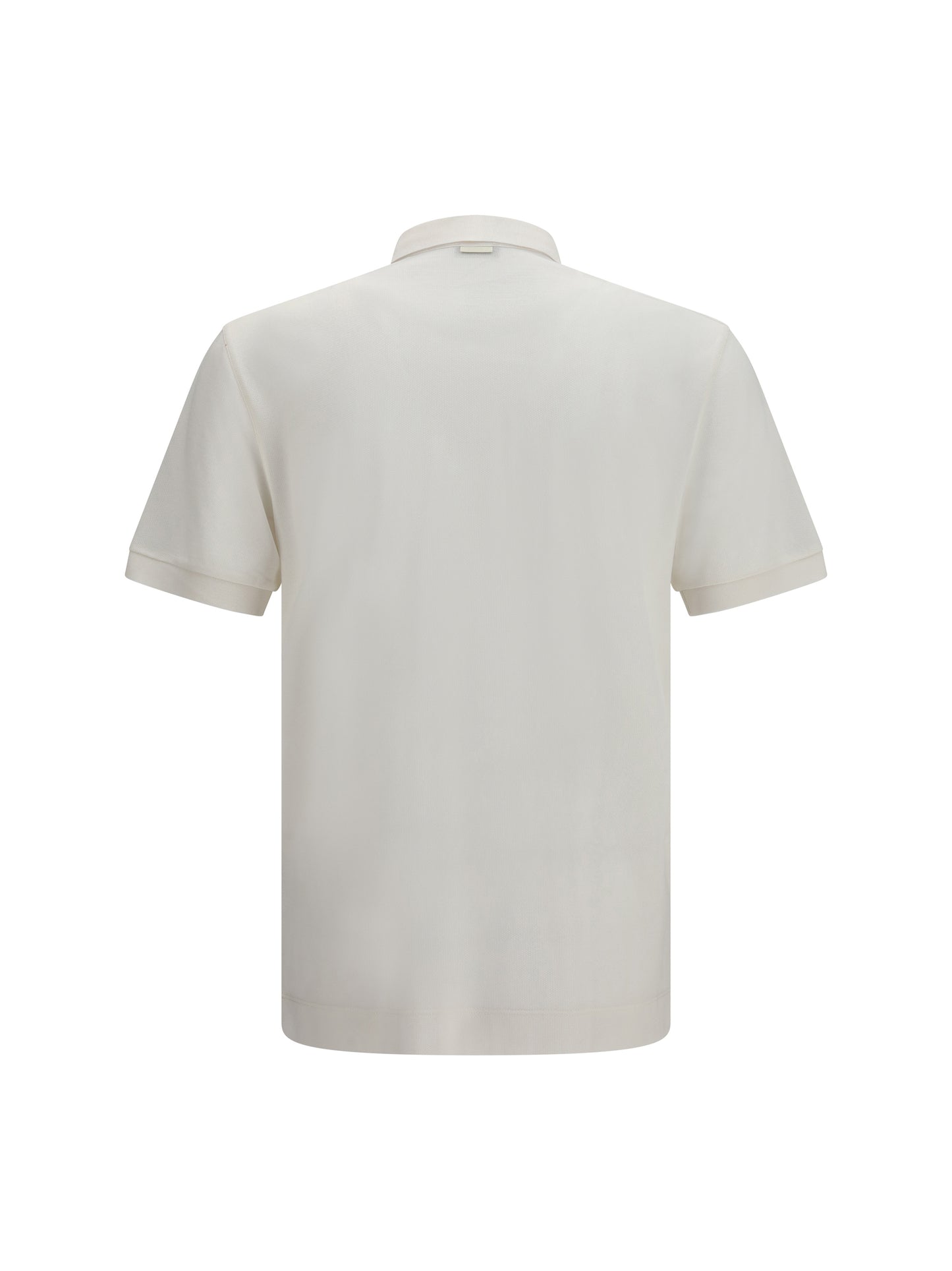 Zegna Men Cotton And Silk Piqué Polo ZEGNA