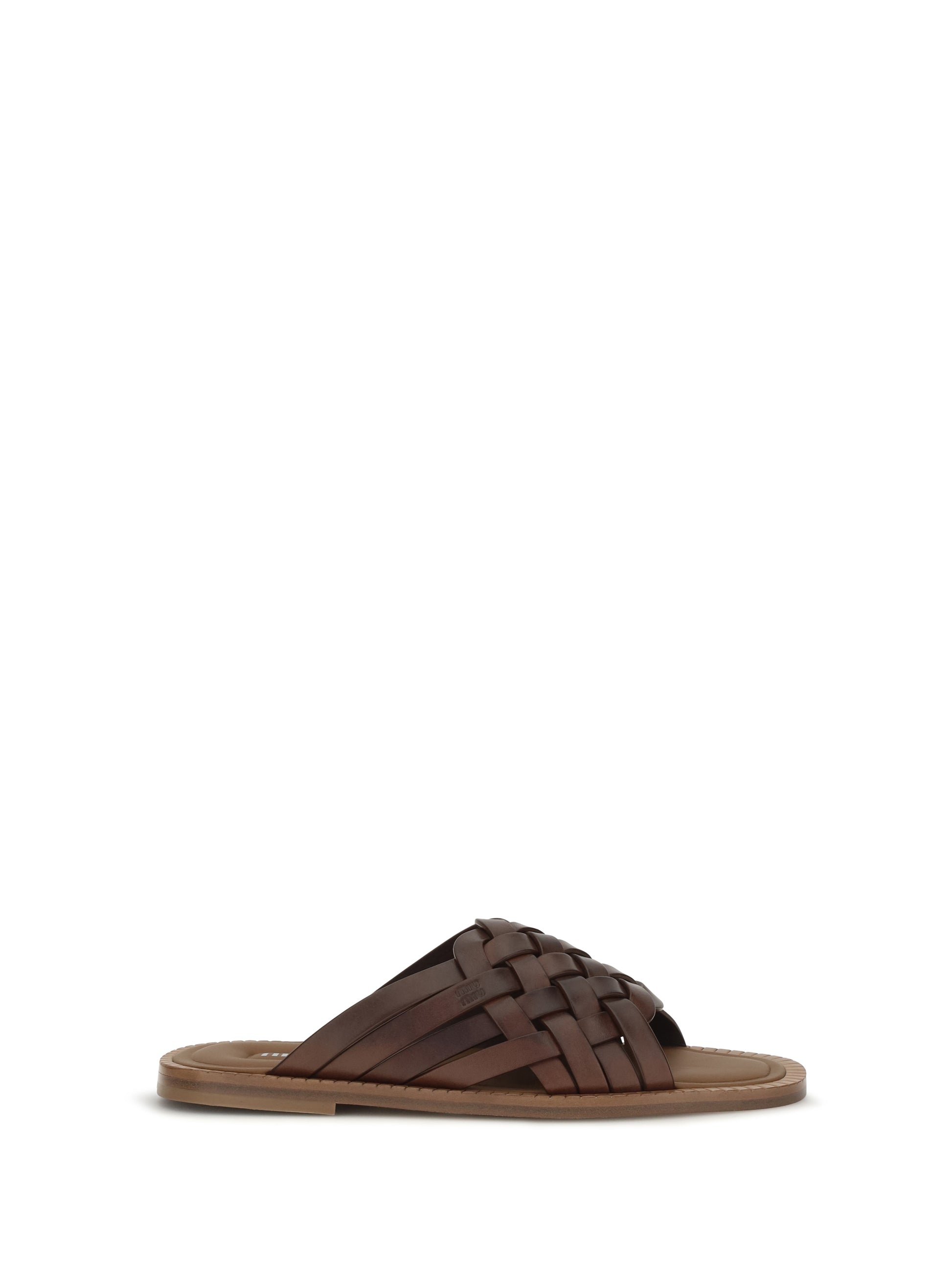 Miu Miu Women Leather Sandals MIU MIU