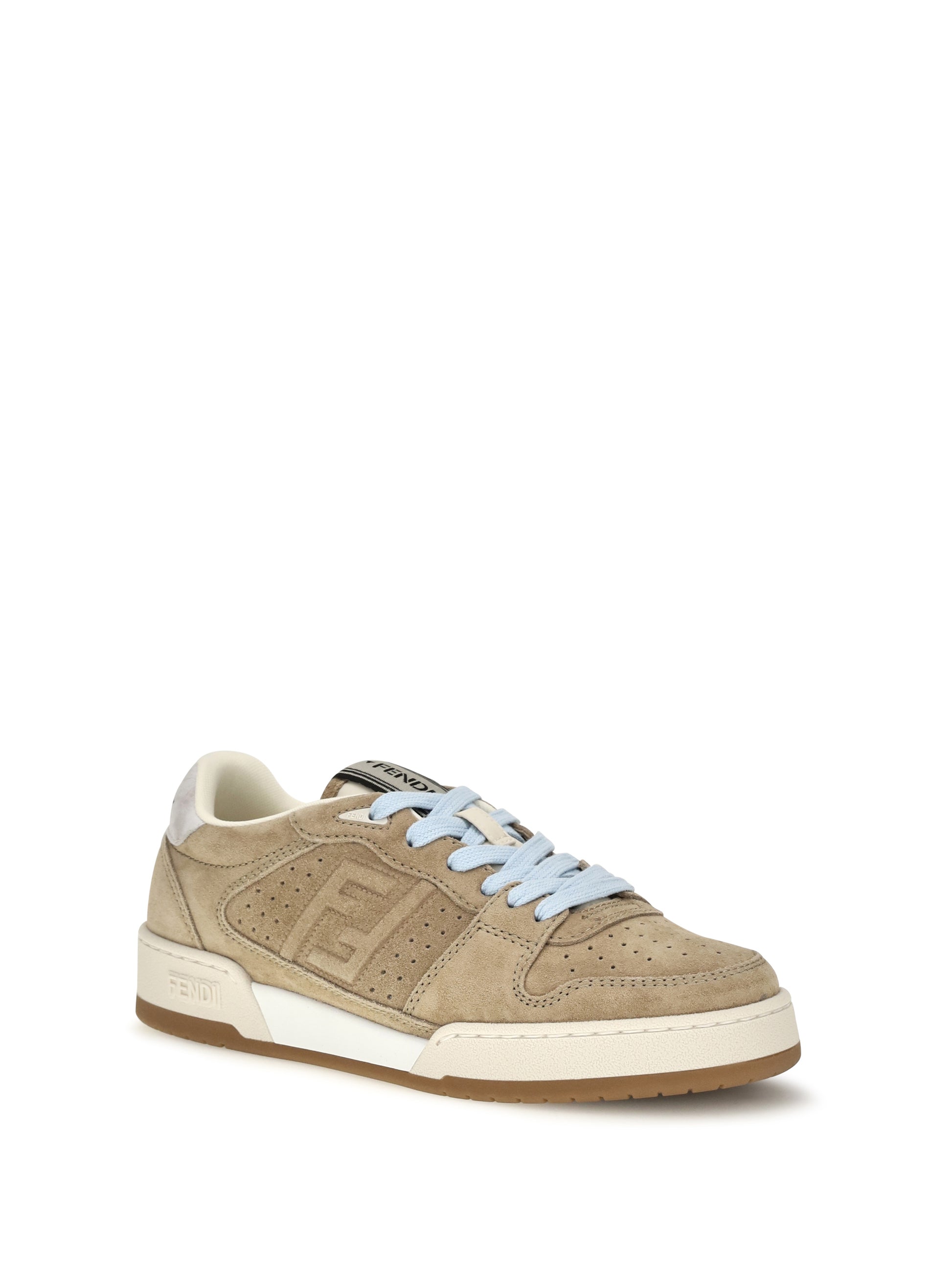 Fendi Women Match Suede Sneakers FENDI