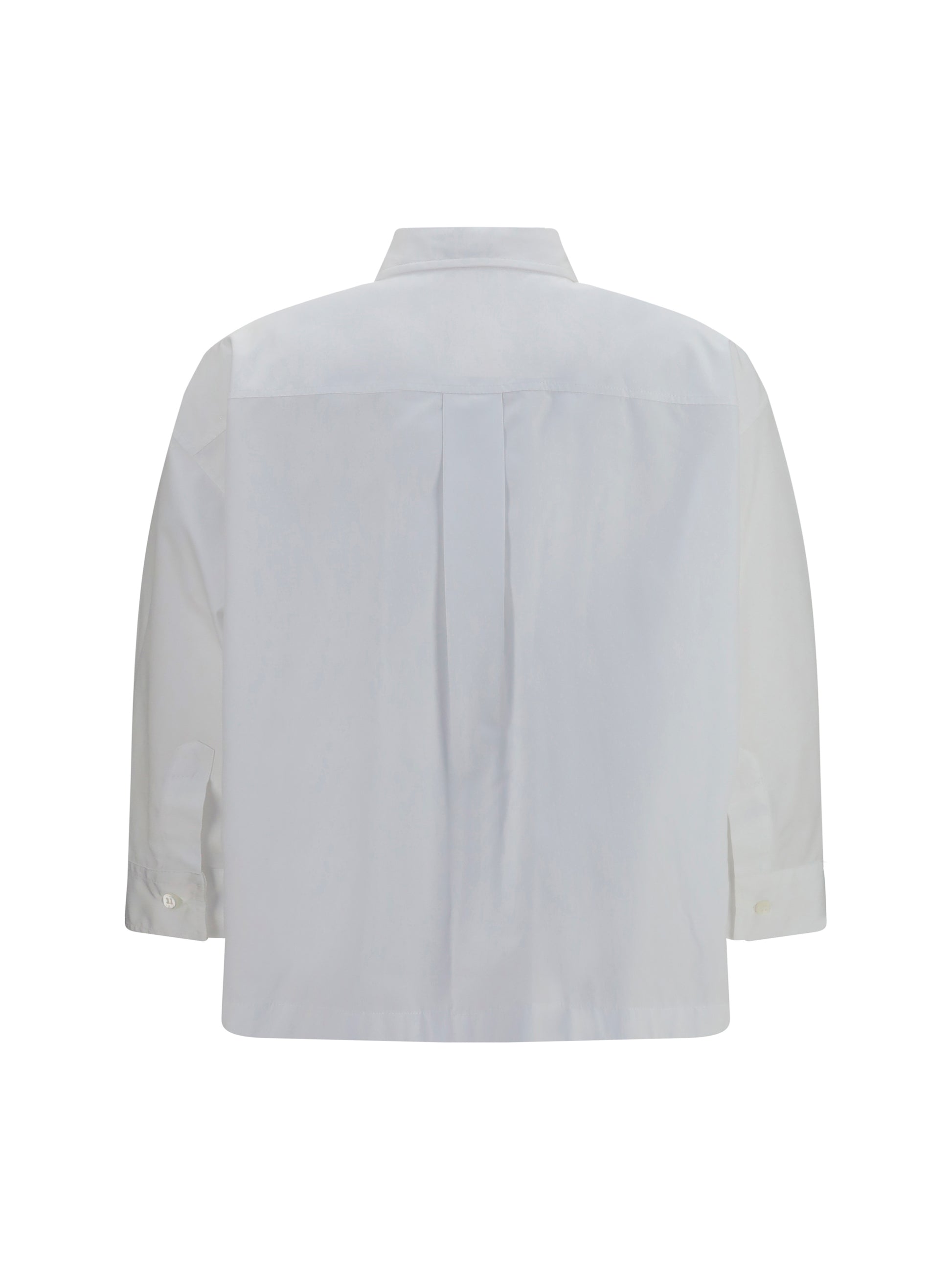 Brunello Cucinelli Women Cotton Shirt With Monili Details BRUNELLO CUCINELLI