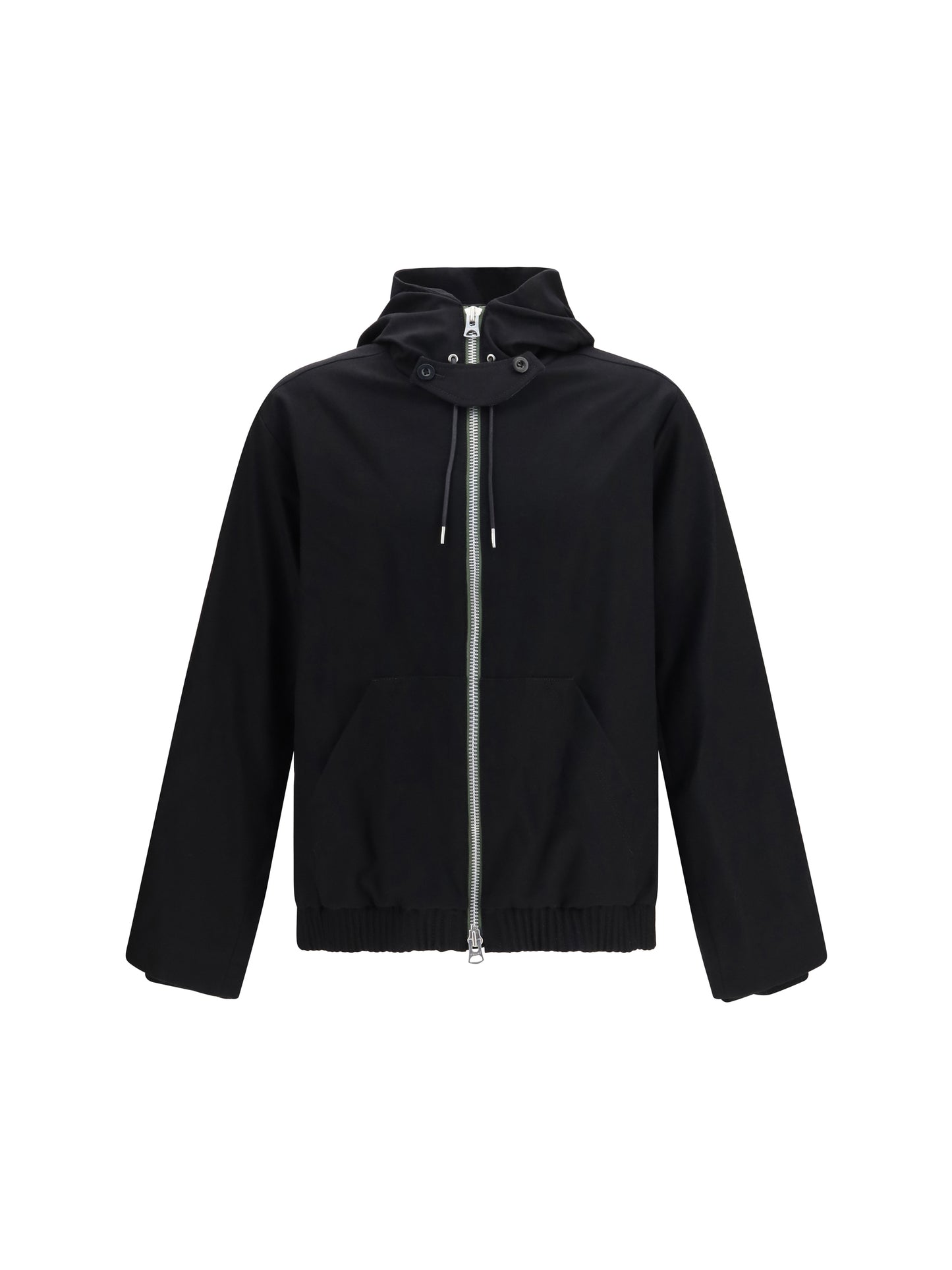 Sacai Men Hooded Flannel Jacket SACAI