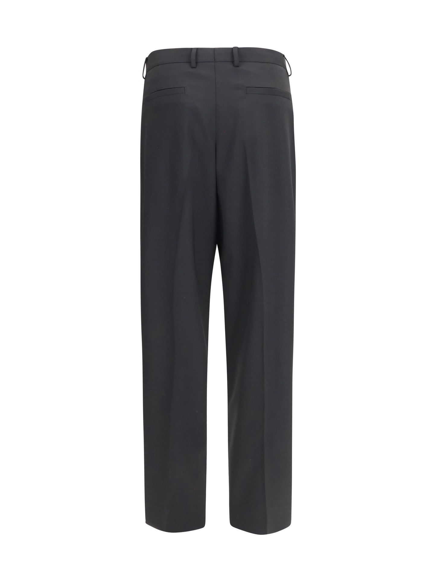 Dolce & Gabbana Men Wide-Leg Wool Blend Tailored Pants DOLCE & GABBANA