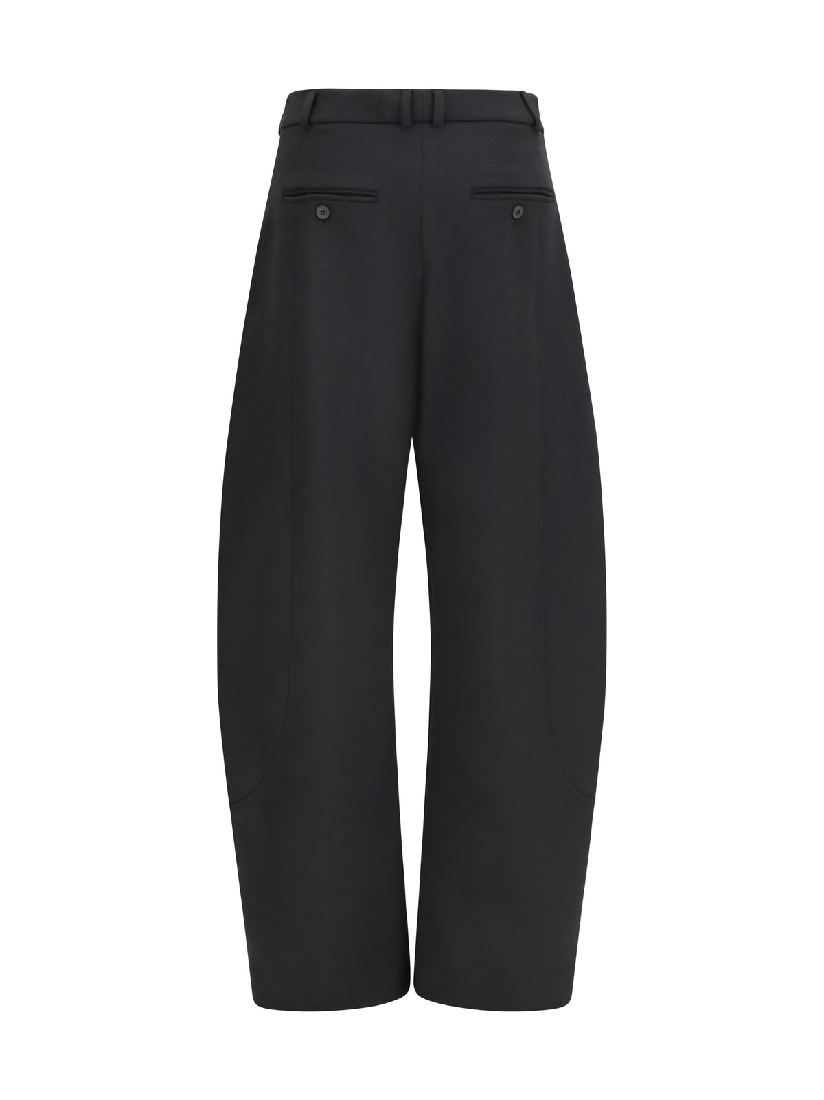 Nissa Women Wool-Blend Straight-Leg Pants NISSA