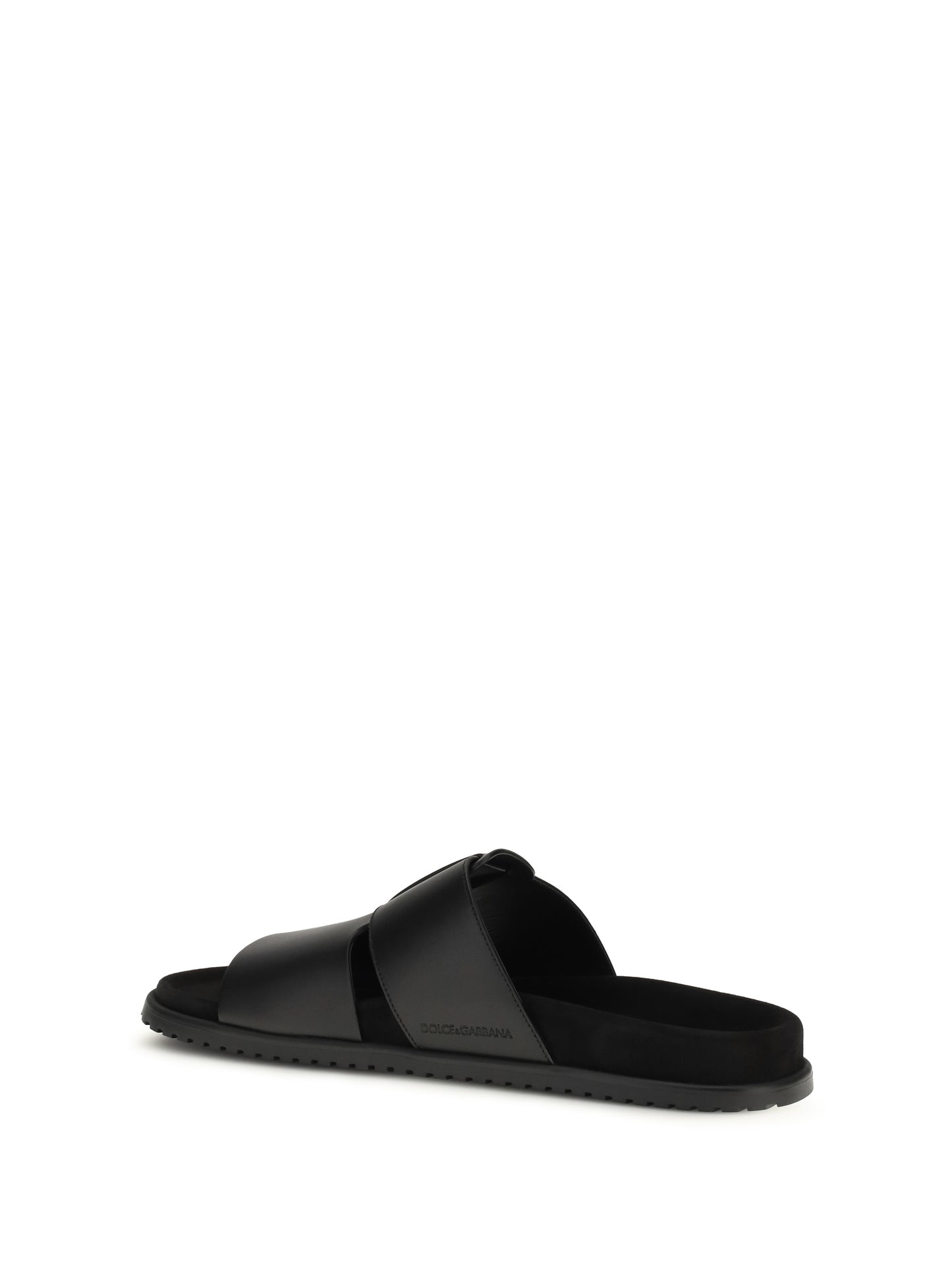 Dolce & Gabbana Men Leather Sandals DOLCE & GABBANA