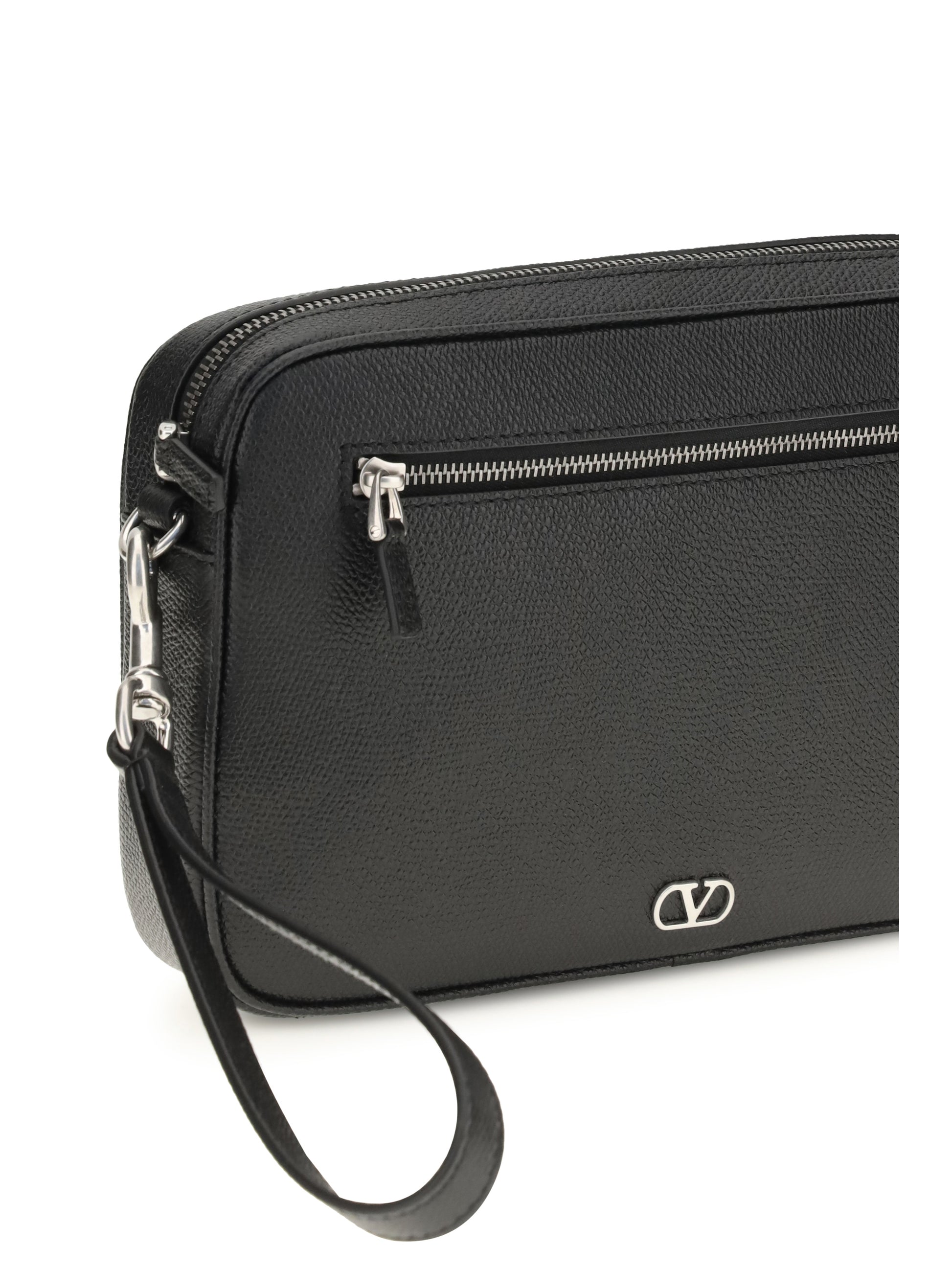 Valentino Garavani Men Vlogo Signature Pouch VALENTINO GARAVANI