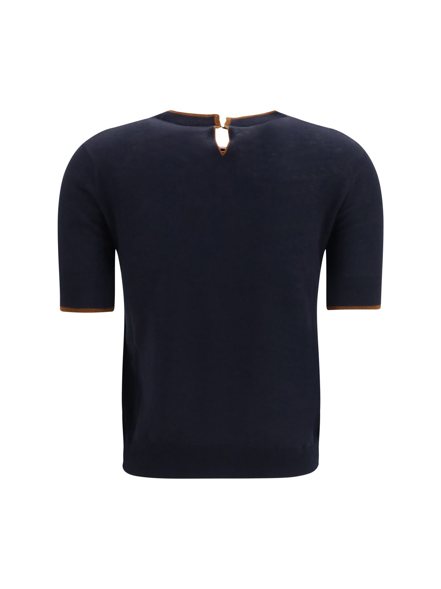 Max Mara Studio Women Silk And Wool T-Shirt MAX MARA STUDIO