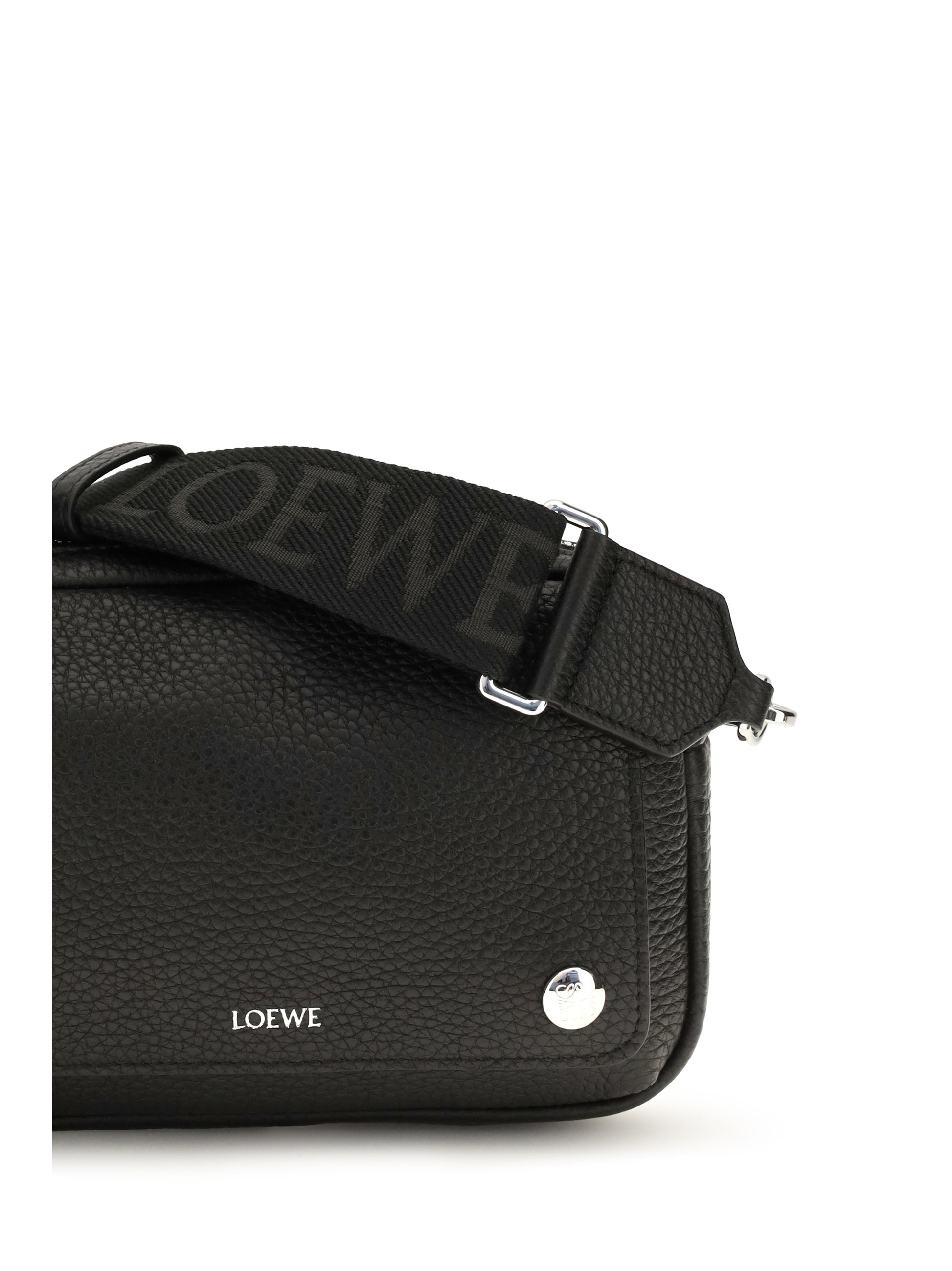 Loewe Men Small Pebble Messenger Shoulder Bag LOEWE