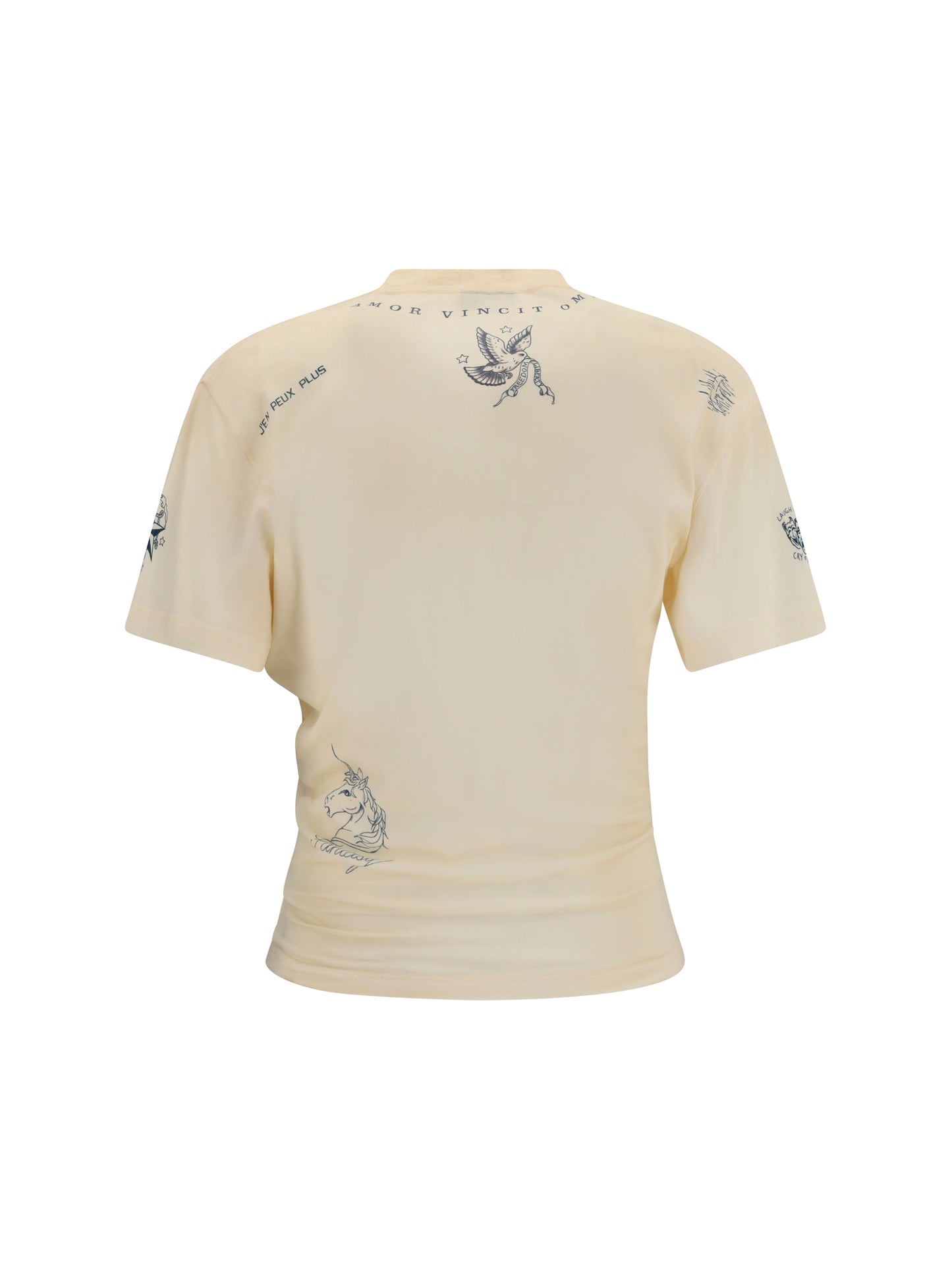 Balenciaga Women Cotton T-Shirt BALENCIAGA