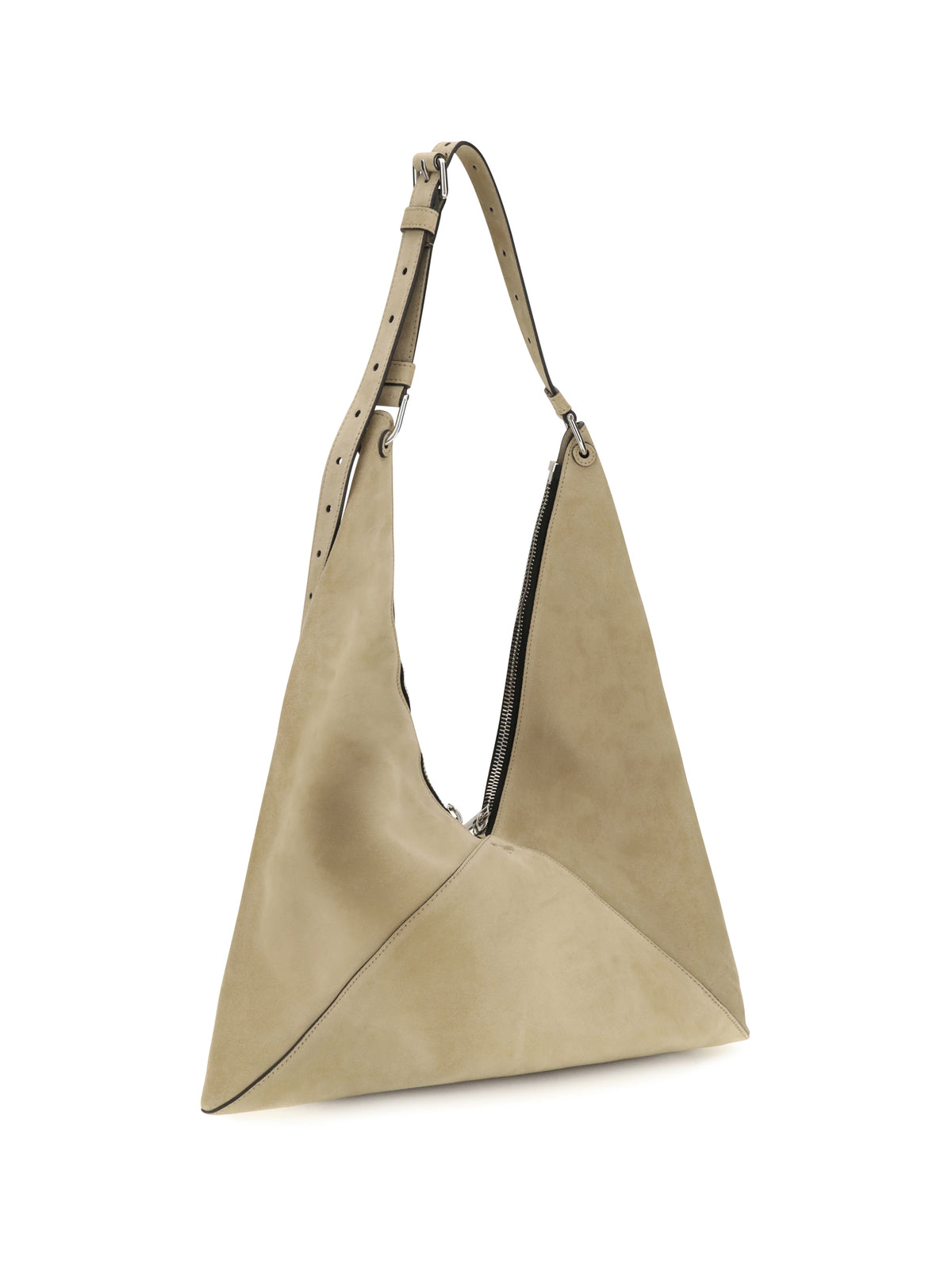 Moschino Women Suede Hobo Tote Bag MOSCHINO