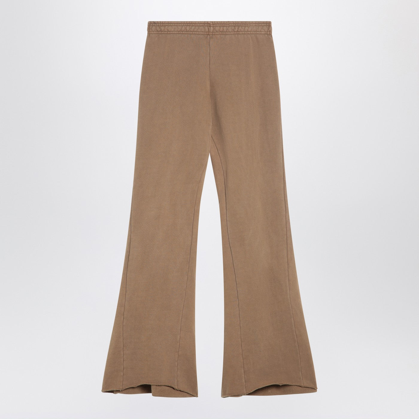 Entire Studios Cotton Beige Flared Trousers Women Entire Studios