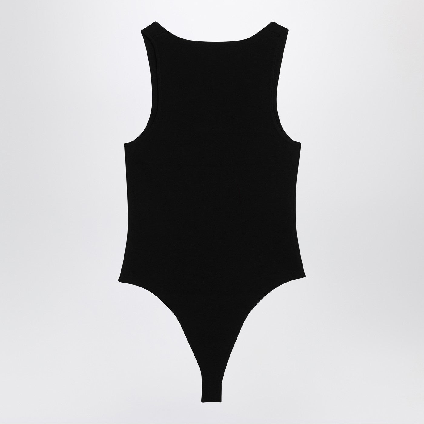 Entire Studios Black Viscose Jersey Bodysuit Women Entire Studios