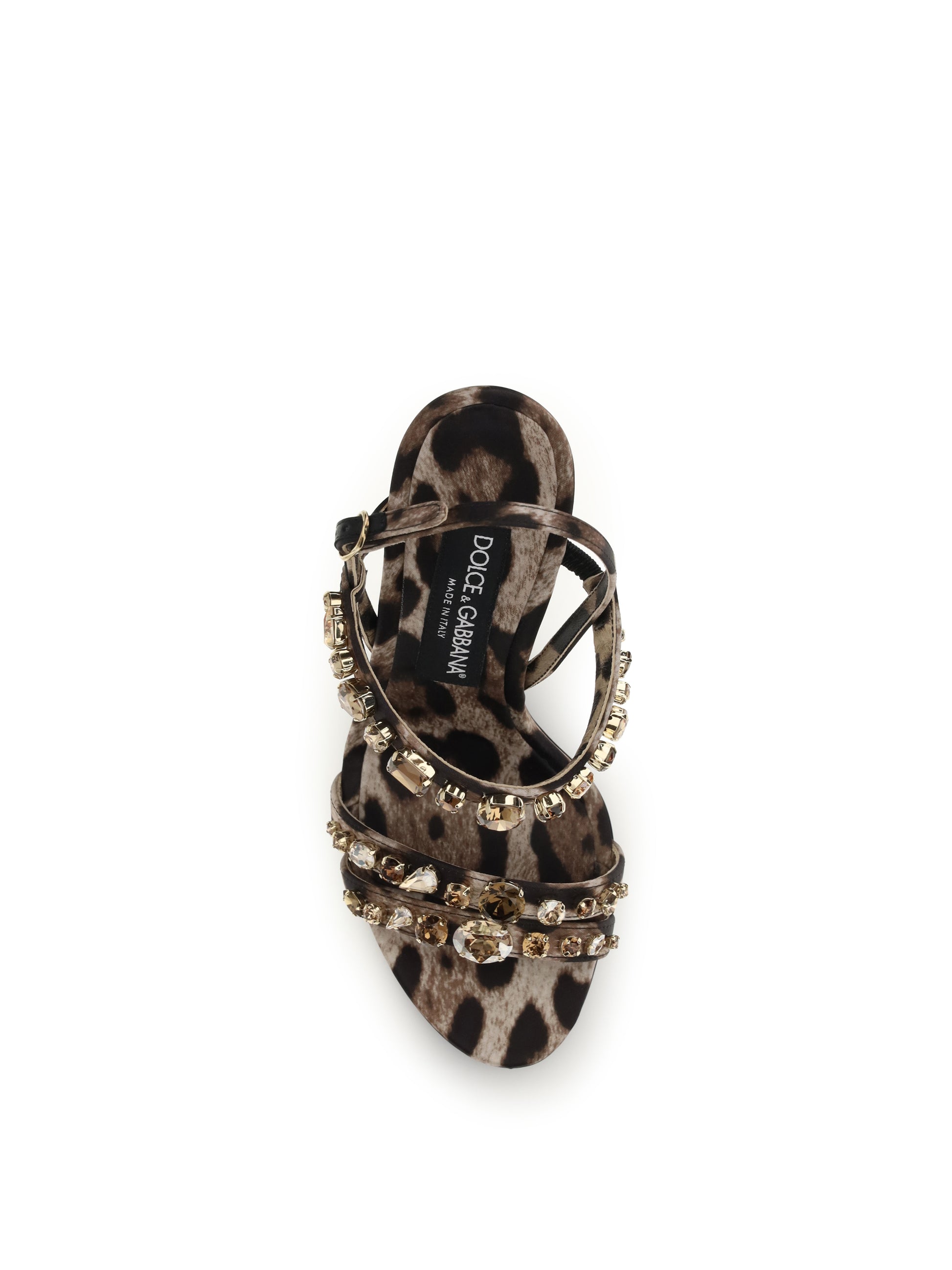 Dolce & Gabbana Women Keira Leopard-Print Sandals DOLCE & GABBANA