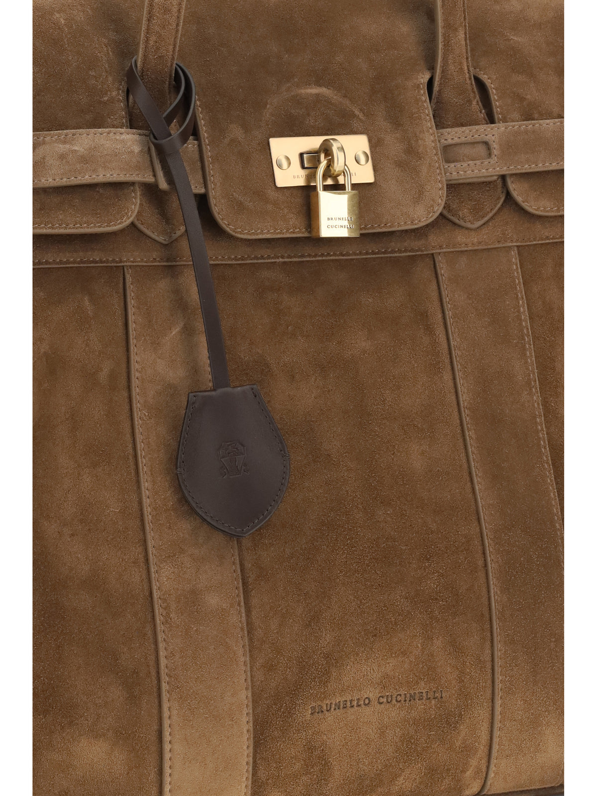 Brunello Cucinelli Women Explorer Suede Travel Bag BRUNELLO CUCINELLI