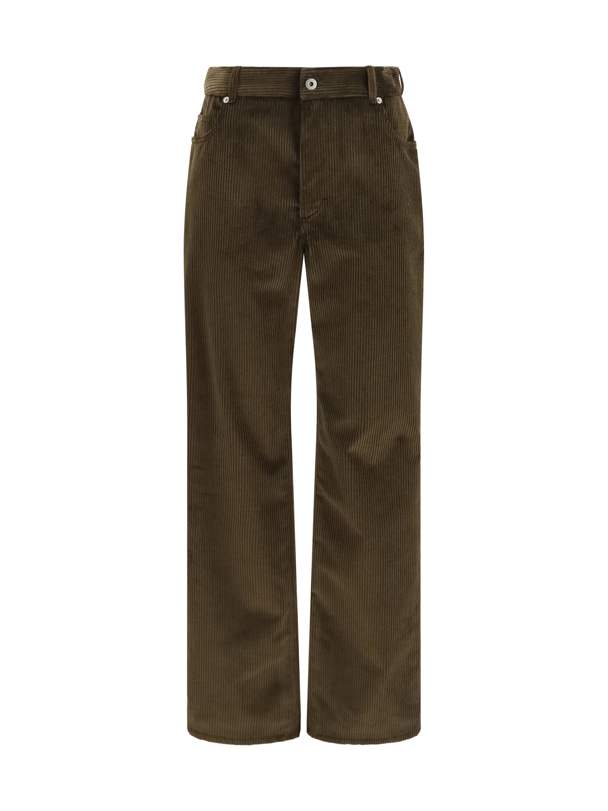 Loewe Women Cotton Corduroy Pants LOEWE