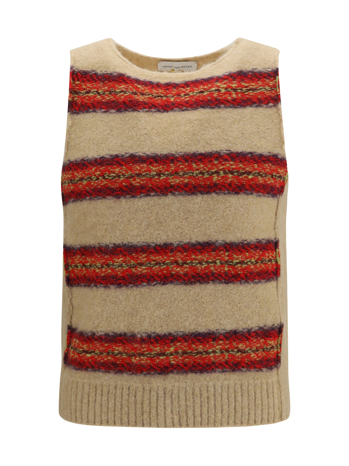 Dries Van Noten Men Striped Sweater Vest DRIES VAN NOTEN