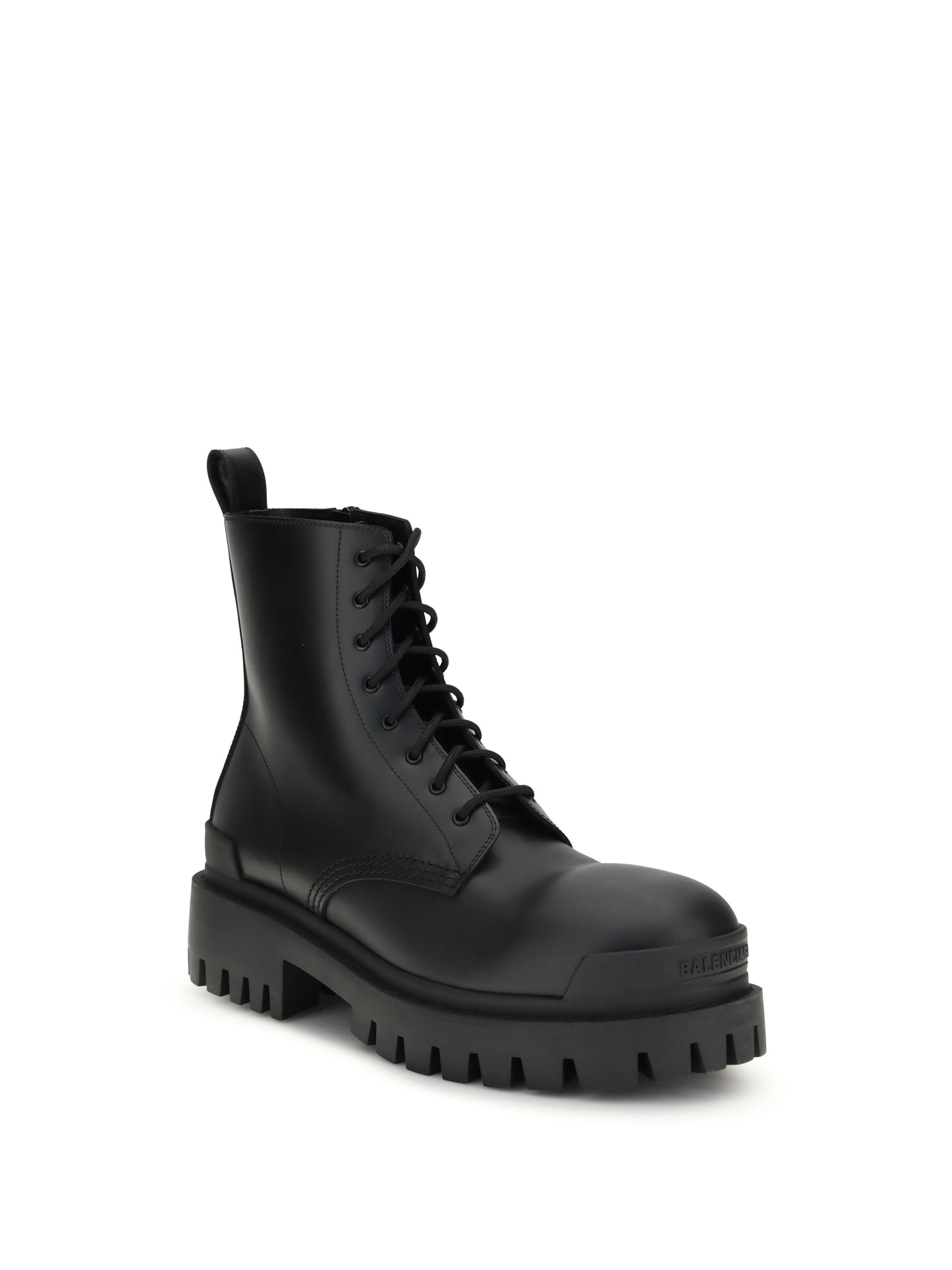 Balenciaga Men Strike Lace-Up Boots BALENCIAGA