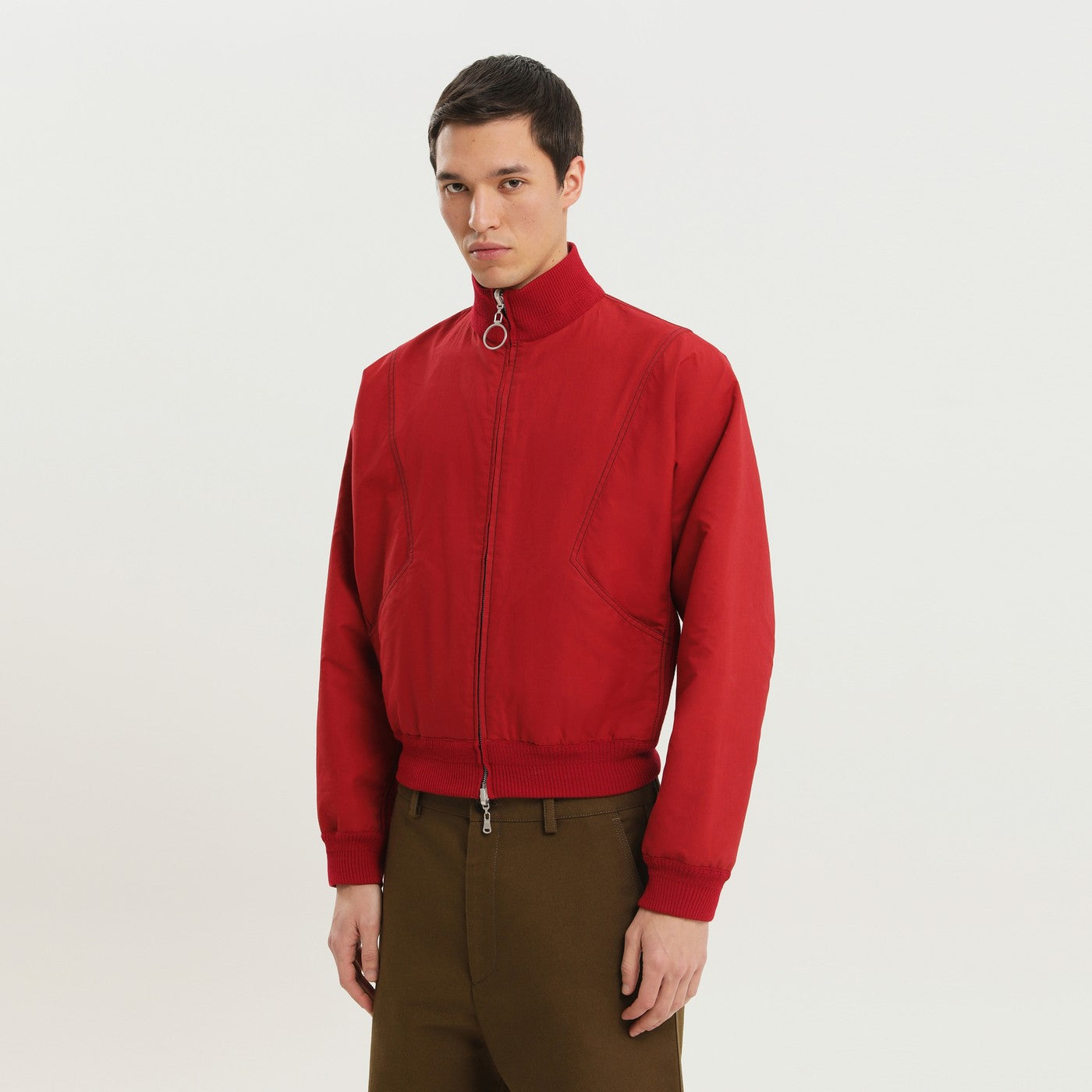 1989 Studio Red And Black Reversible Jacket Men 1989 STUDIO