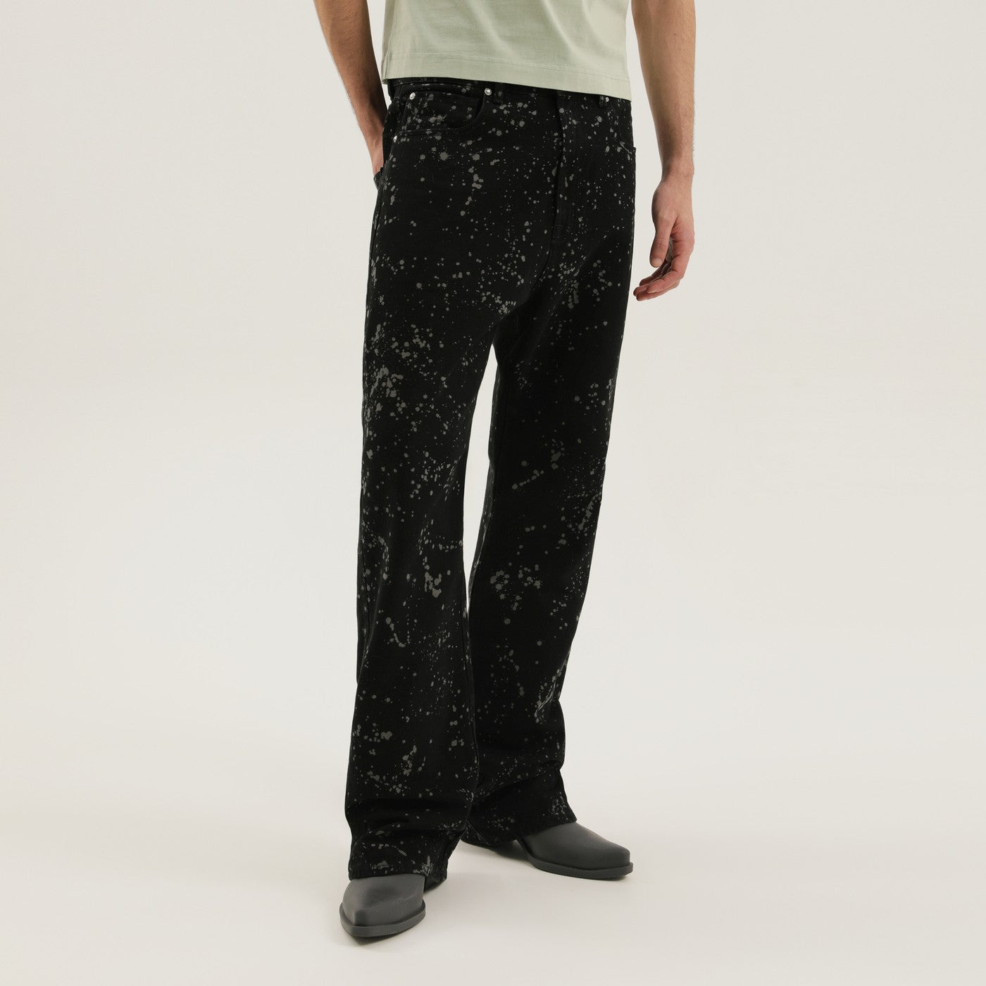 1989 Studio Pantaloni Rhodesian Spot In Denim Men 1989 STUDIO