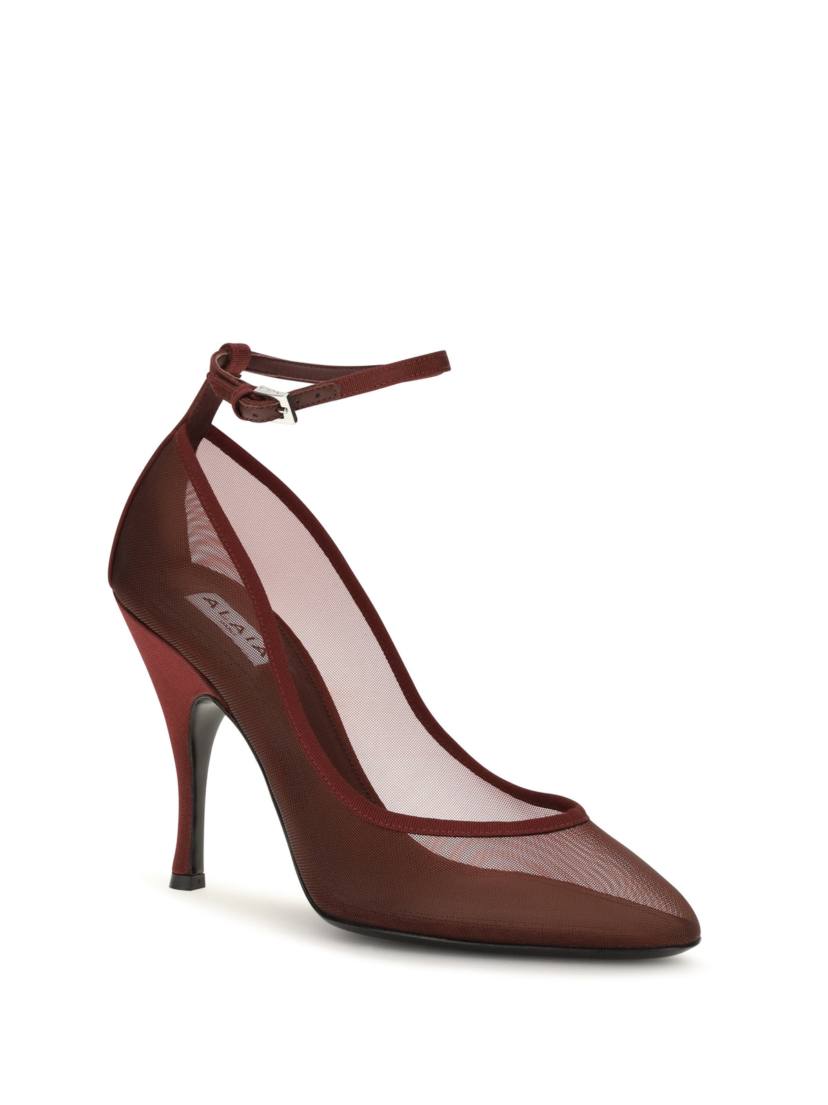 Alaïa Women Nude Mesh Pumps ALAIA
