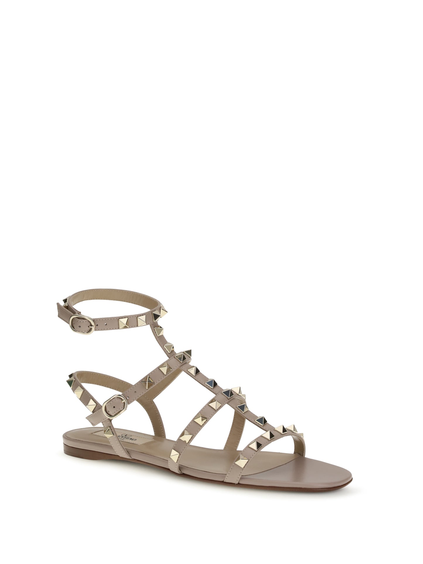Valentino Garavani Women Rockstud Leather Sandals VALENTINO GARAVANI