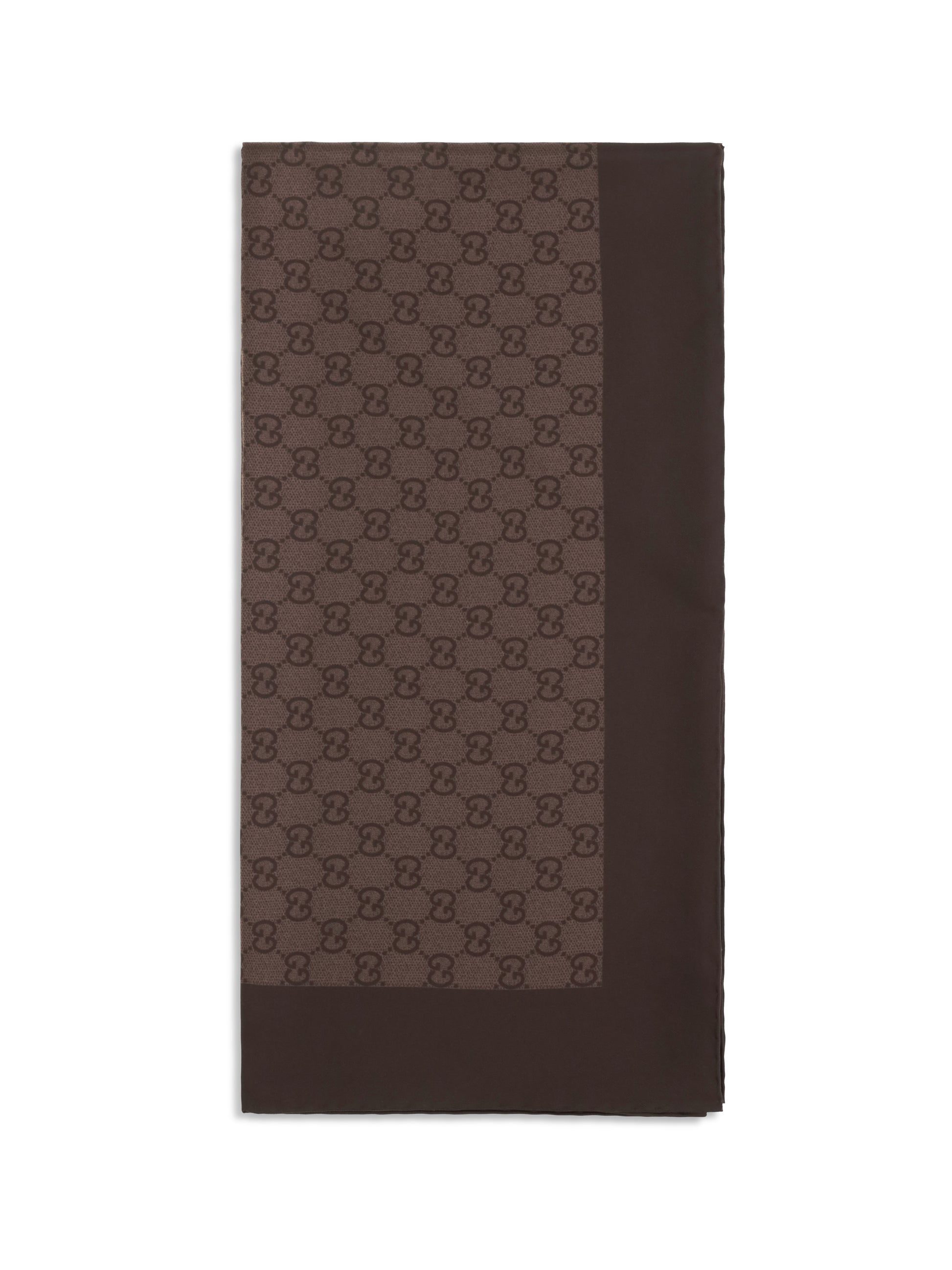 Gucci Women Gg Silk Twill Jacquard Scarf GUCCI