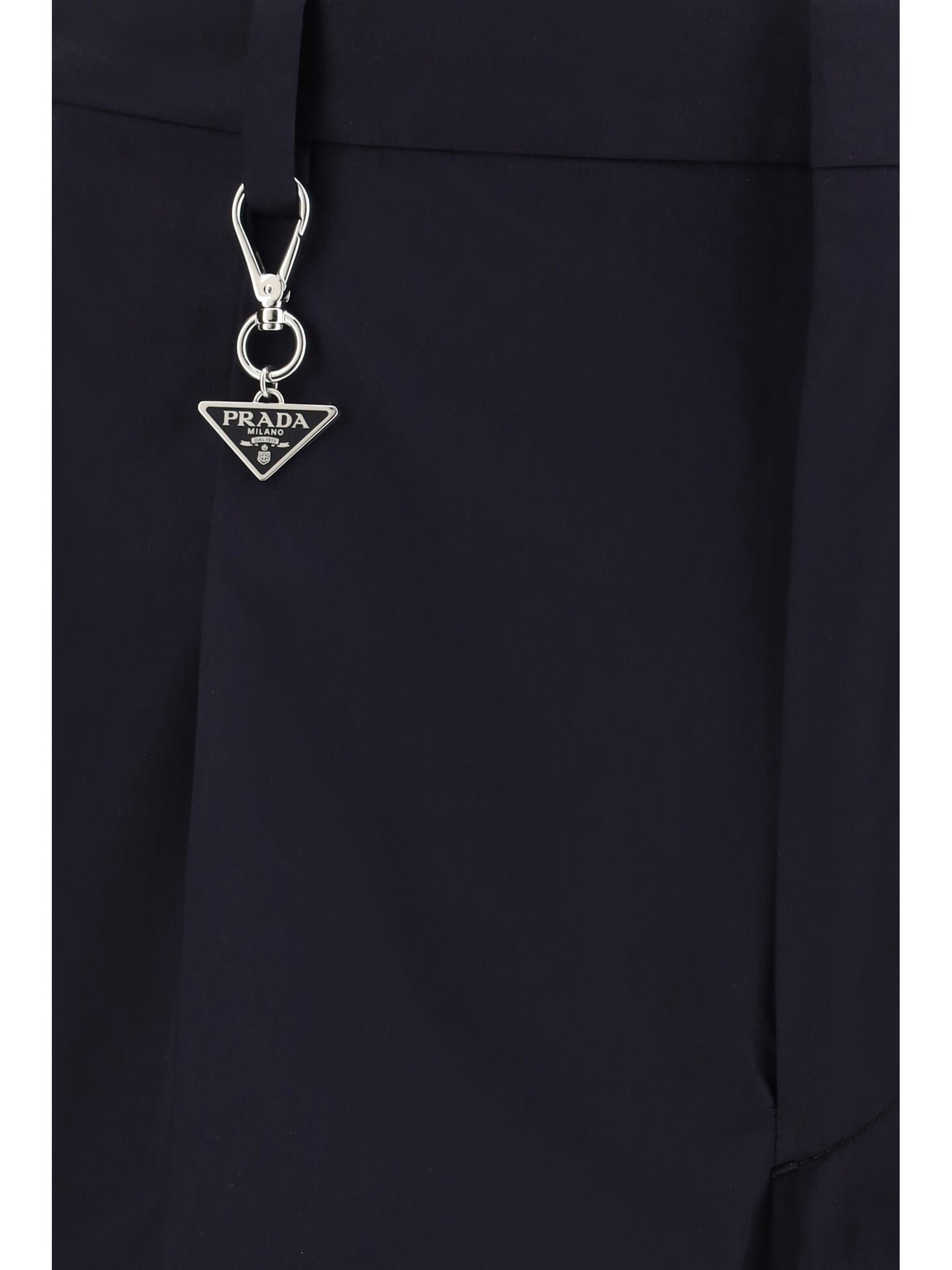 Prada Men Tailored Cotton Poplin Pants PRADA