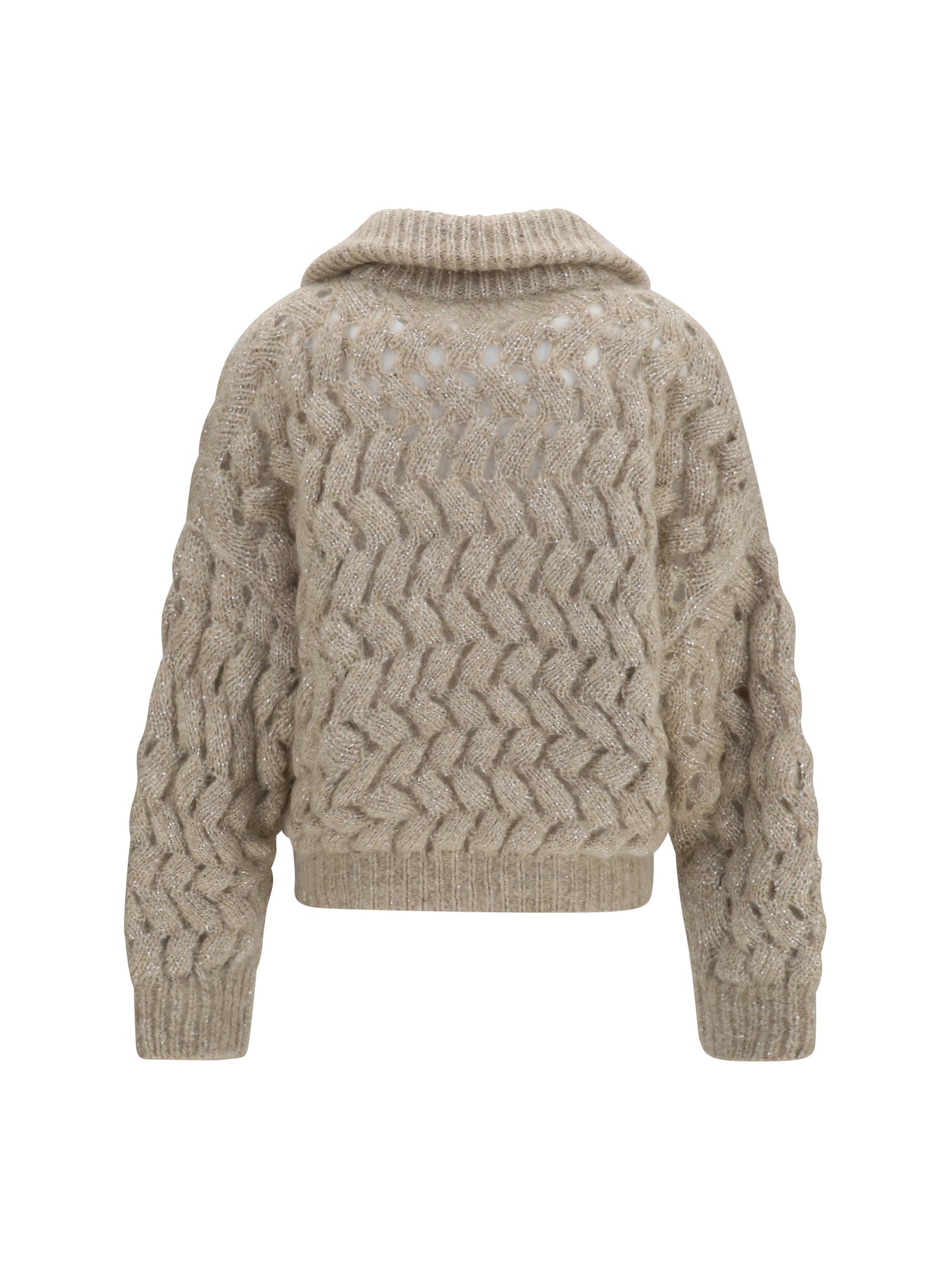 Brunello Cucinelli Women Mohair And Wool Blend Cardigan BRUNELLO CUCINELLI