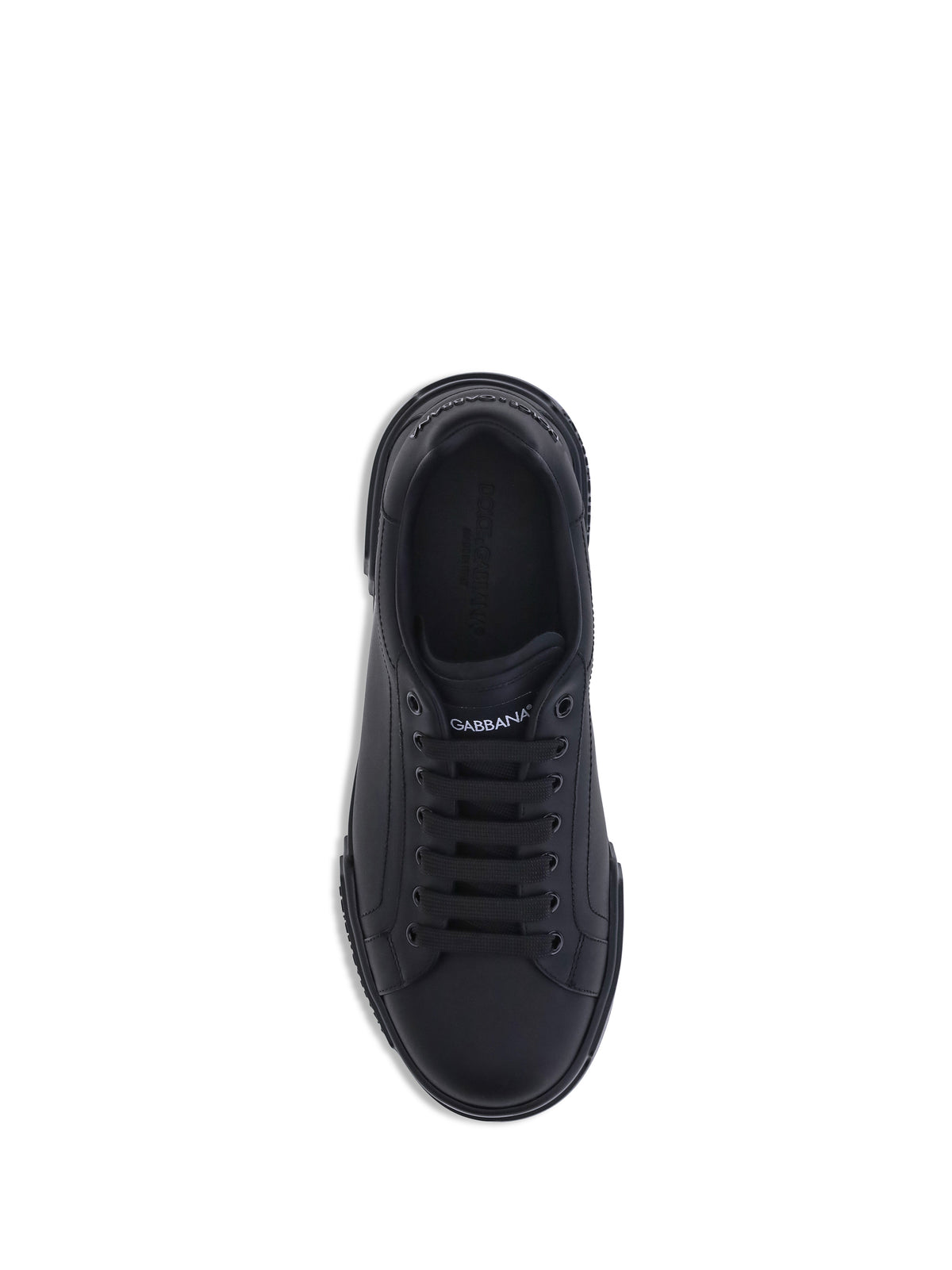 Dolce & Gabbana Men Leather Sneakers DOLCE & GABBANA