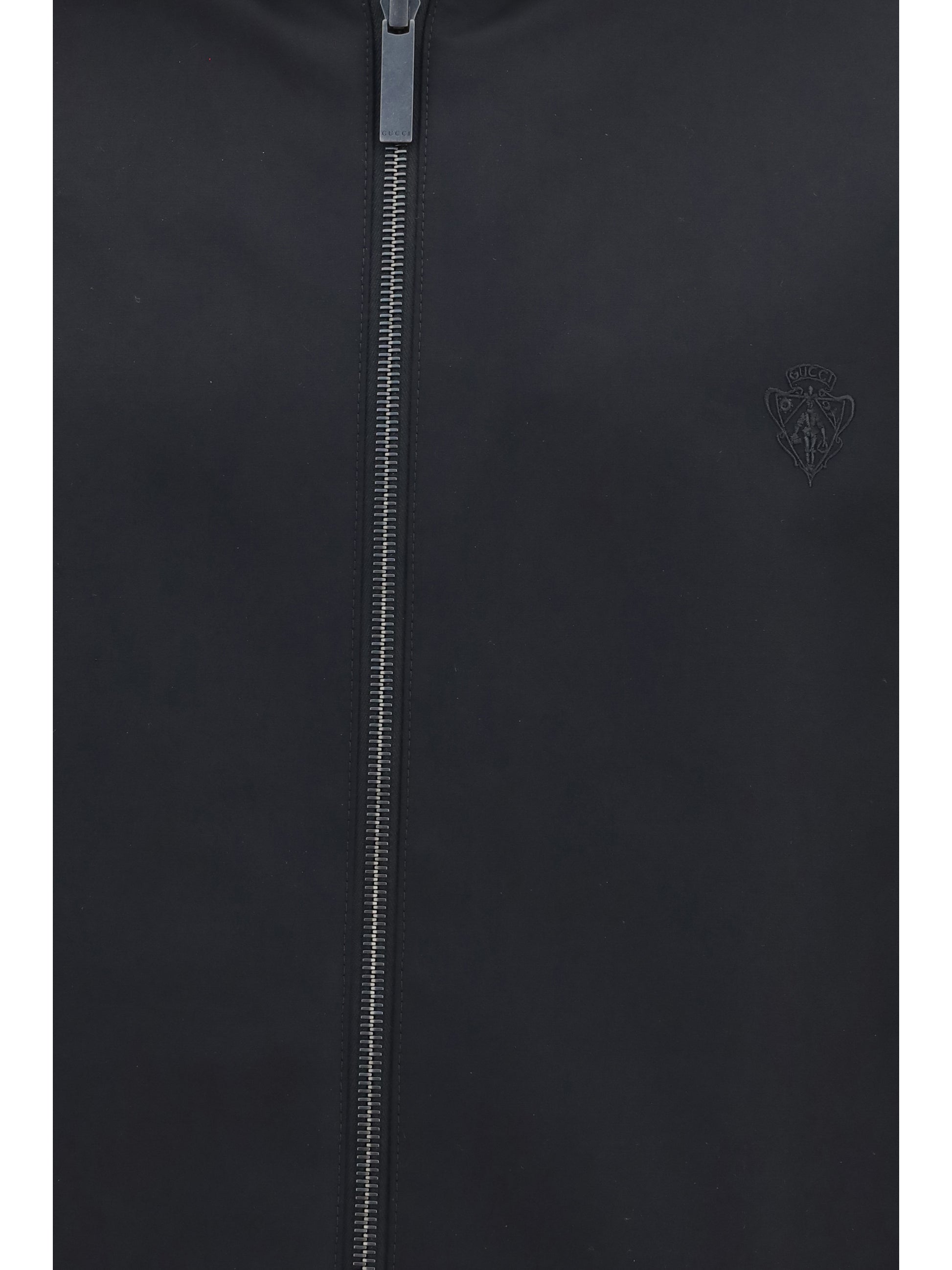 Gucci Men Reversible Zip Jacket In Cotton GUCCI