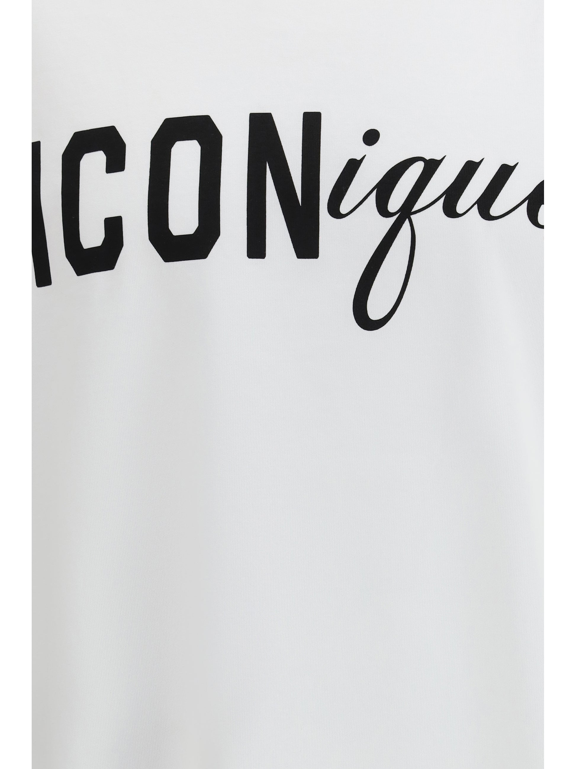 Dsquared2 Men T-Shirt In Cotton With Icon Graphic Print DSQUARED2