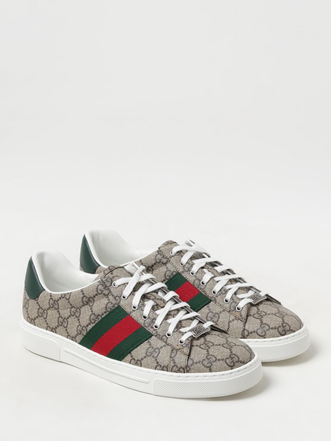 Gucci Sneakers Men Beige GUCCI