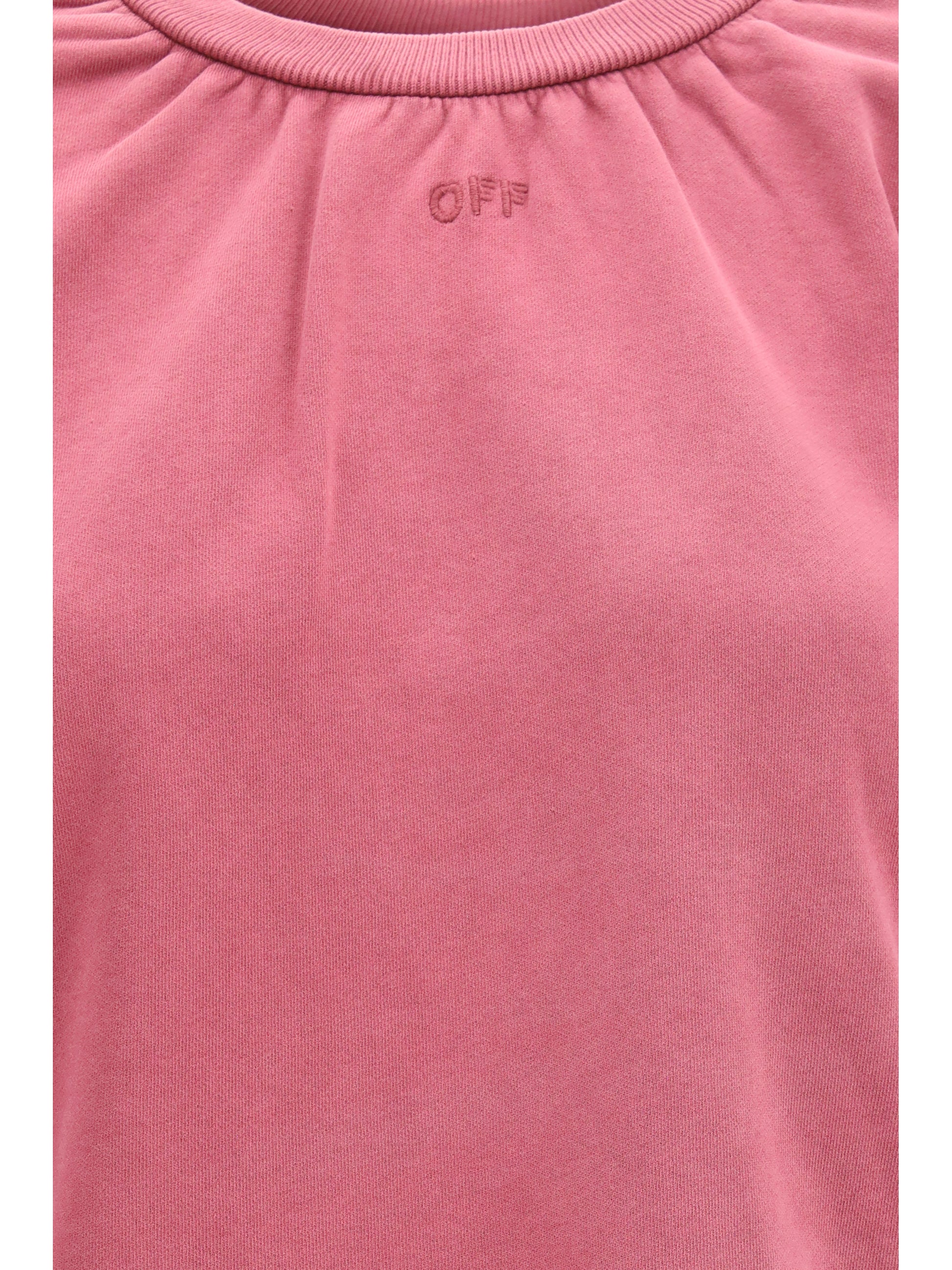 Off-White Women Off Stamp Balloon Crewneck Sweatshirt OFF-WHITE
