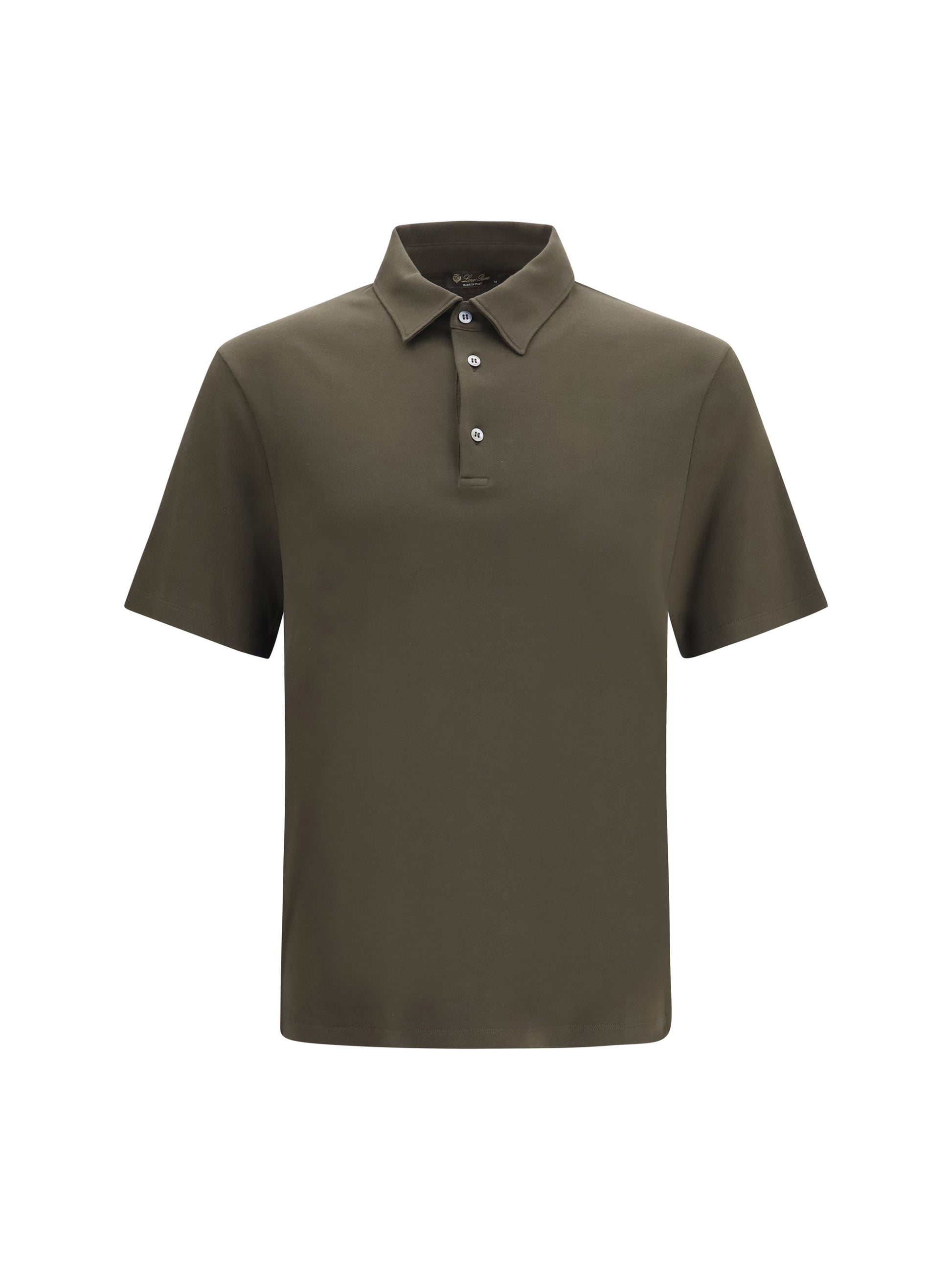 Loro Piana Men Tremezzo Cotton Polo LORO PIANA