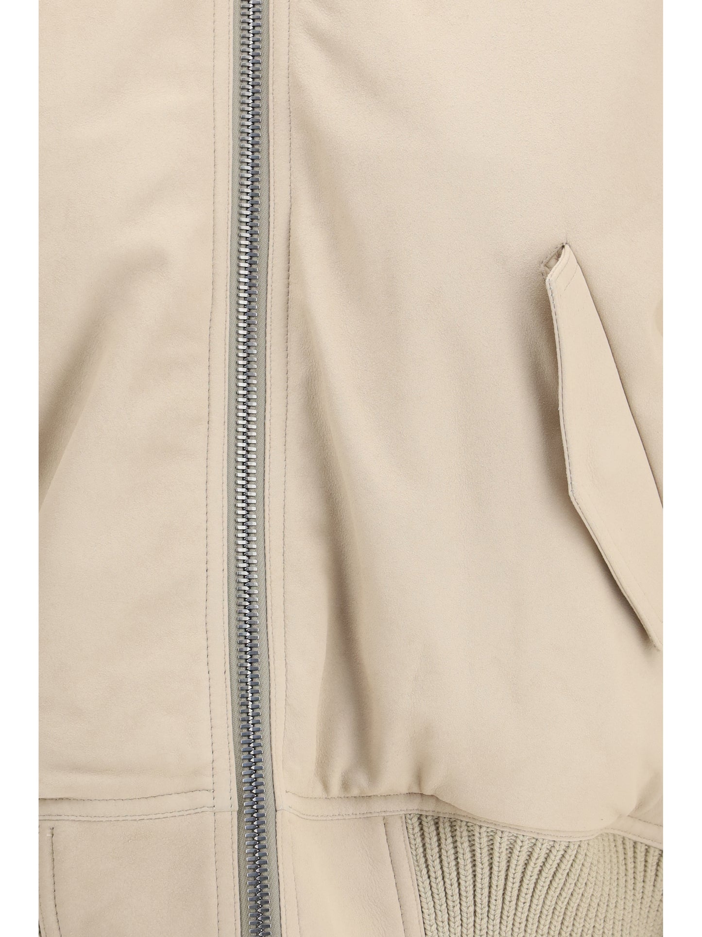 Rick Owens Women Secchia Flight Bomber In Lamb Leather RICK OWENS
