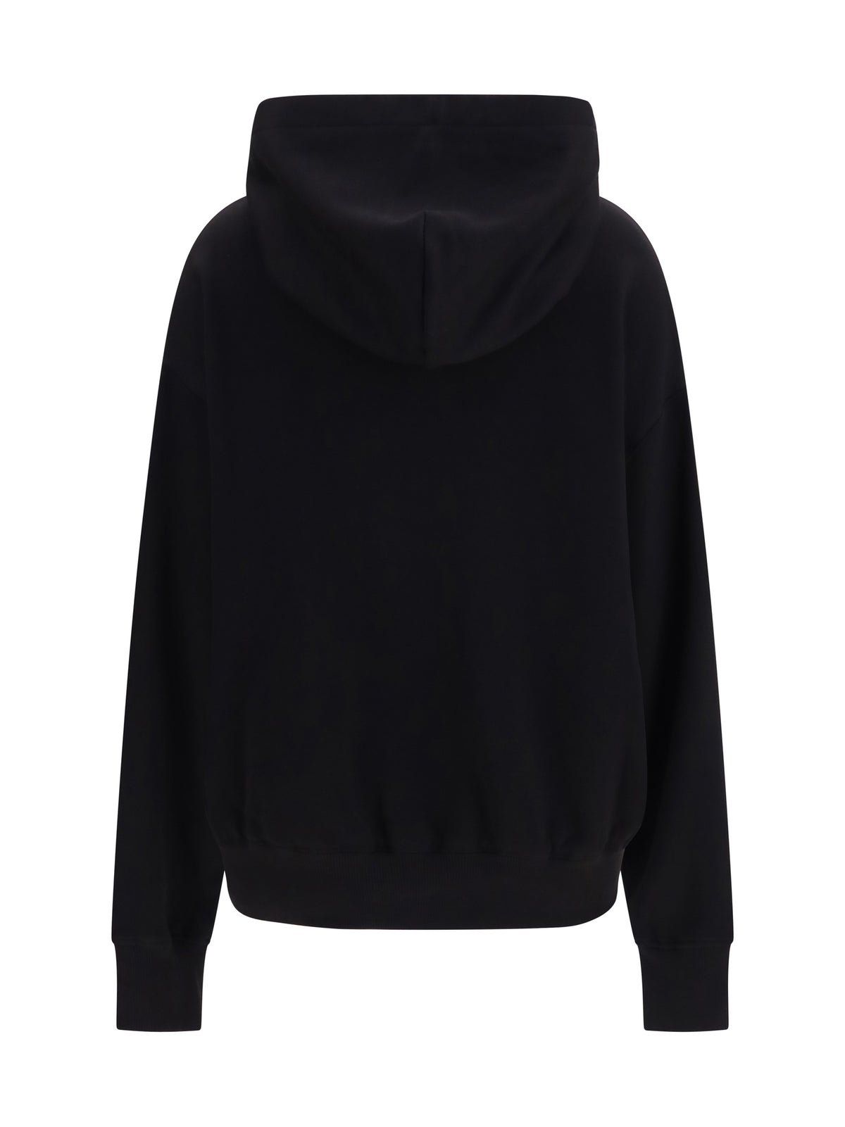 Dolce & Gabbana Women Cotton Hooded Sweatshirt With Logo Patch DOLCE & GABBANA