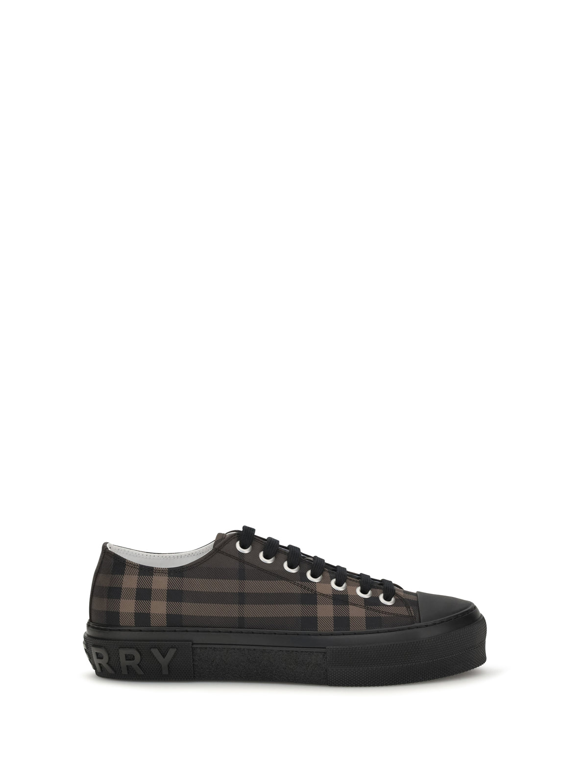 Burberry Men Jack Check Nylon-Blend Sneakers BURBERRY