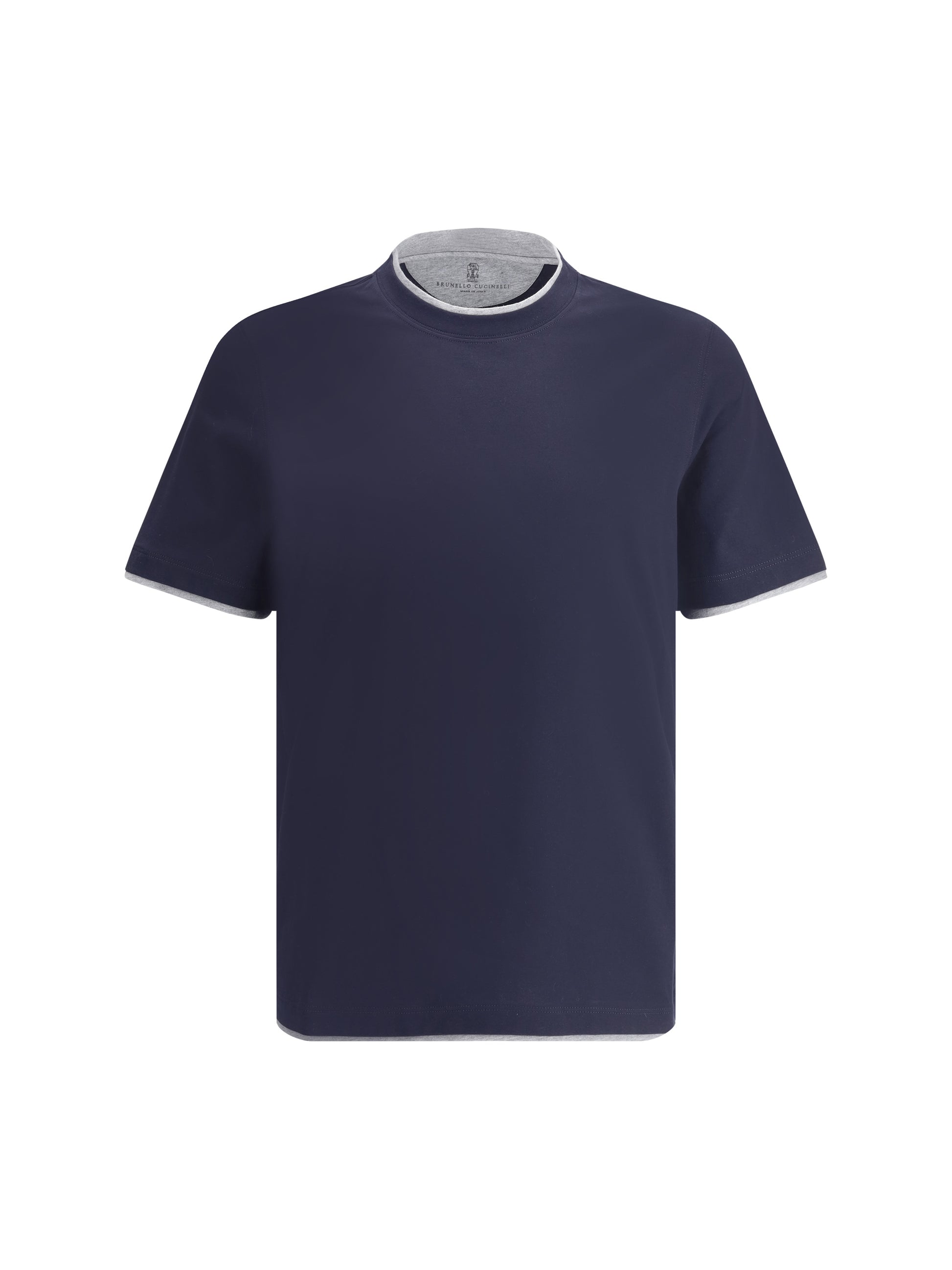 Brunello Cucinelli Men Cotton T-Shirt BRUNELLO CUCINELLI