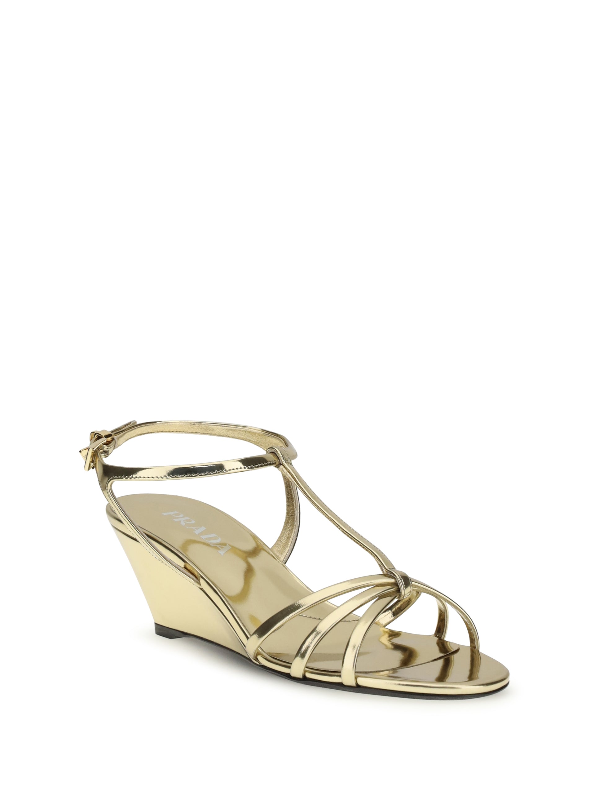 Prada Women Wedge Sandals PRADA