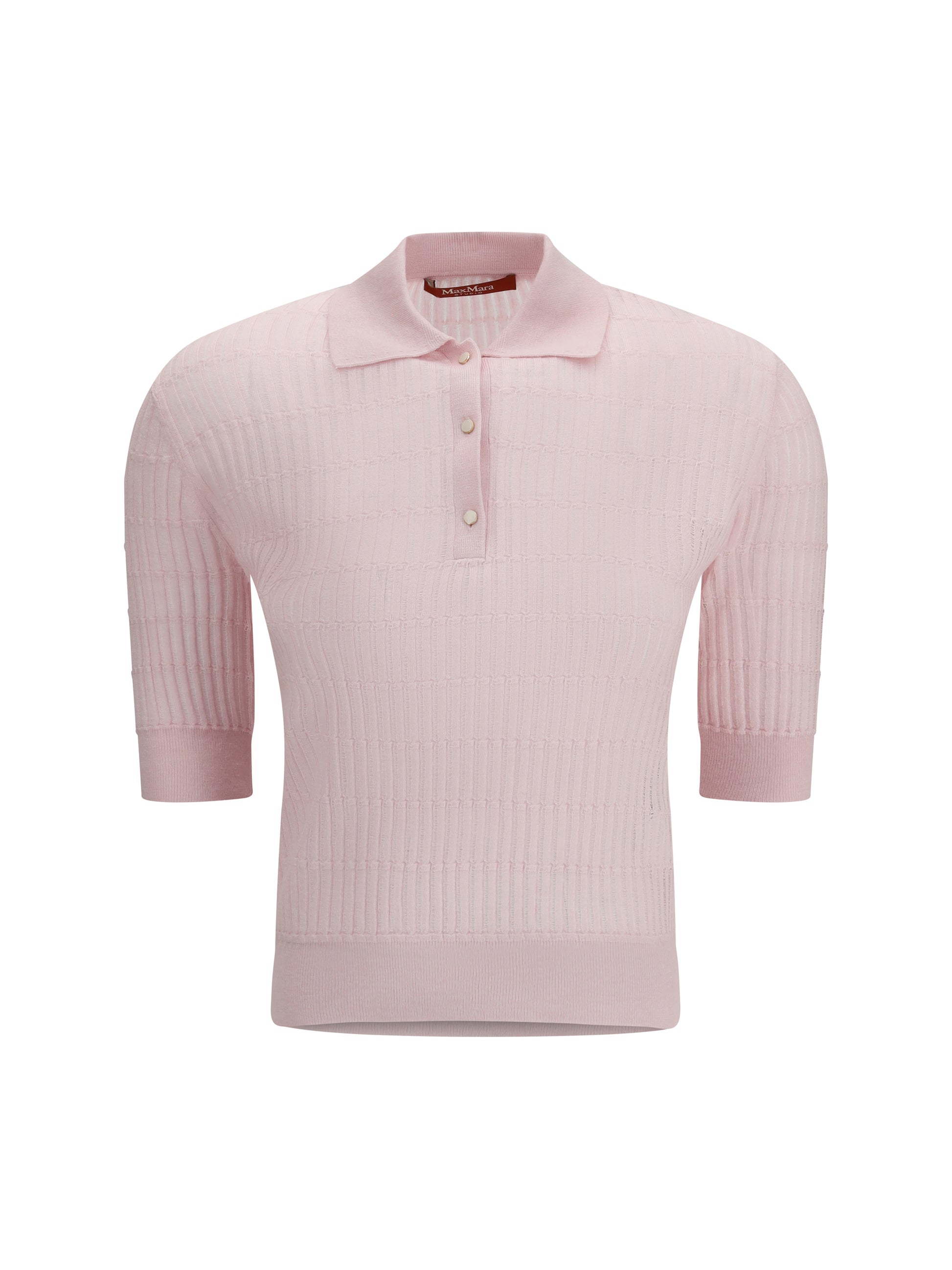 Max Mara Studio Women Polo Gallo In Wool And Silk MAX MARA STUDIO