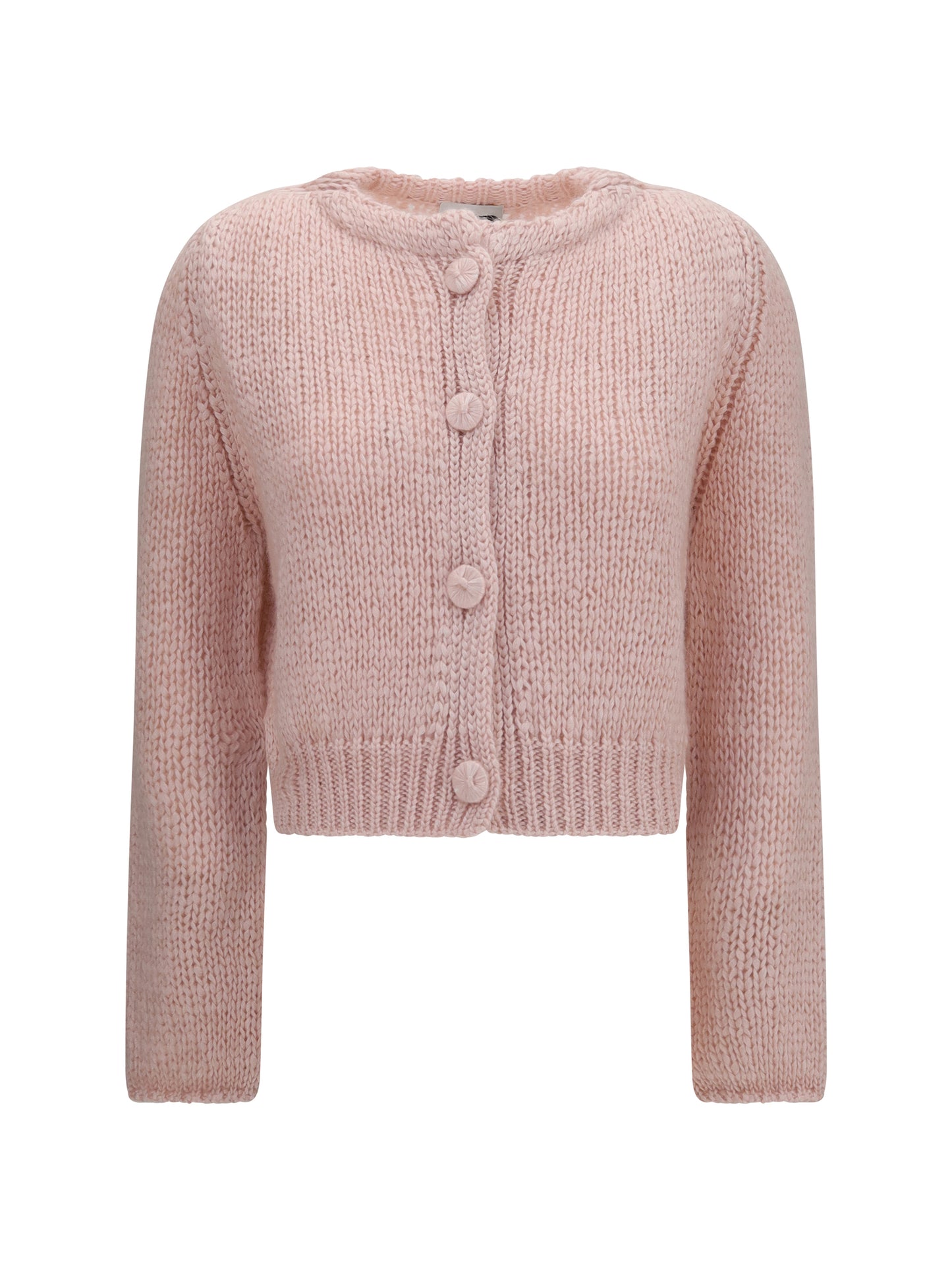 Forte_Forte Women Chunky Knit Cardigan With Buttons FORTE FORTE