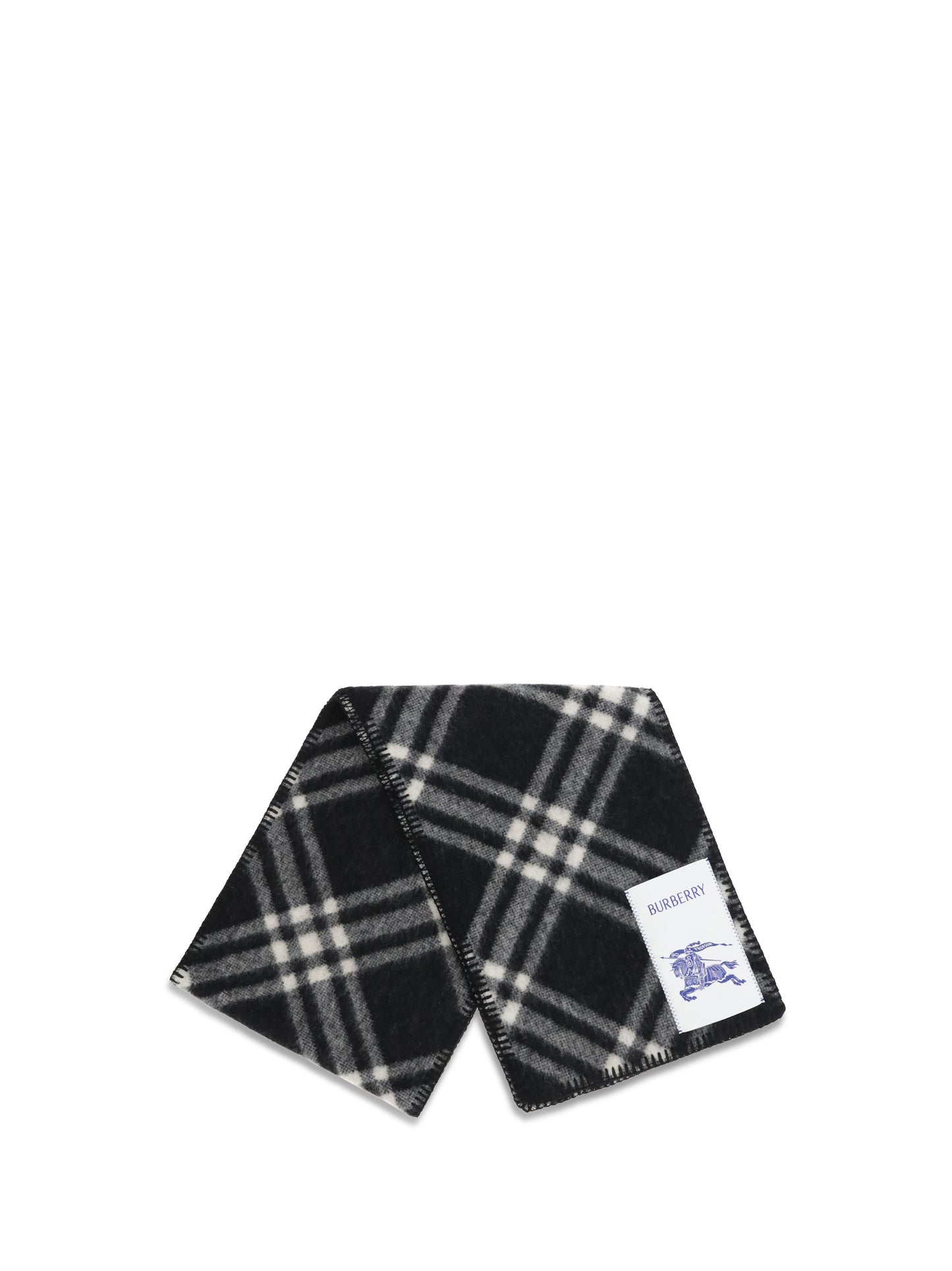Burberry Women Wool Check Scarf BURBERRY