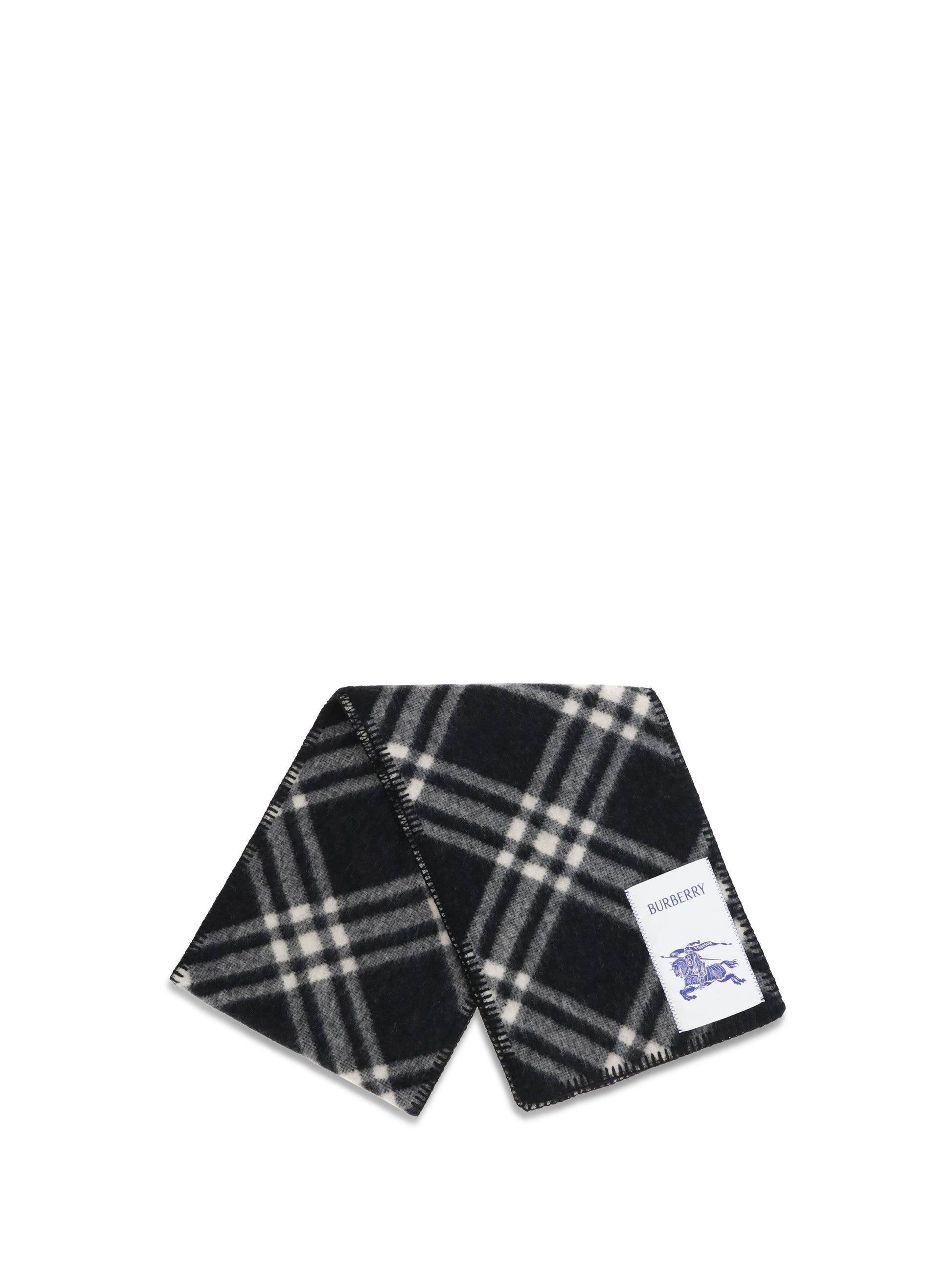 Burberry Women Wool Check Scarf BURBERRY