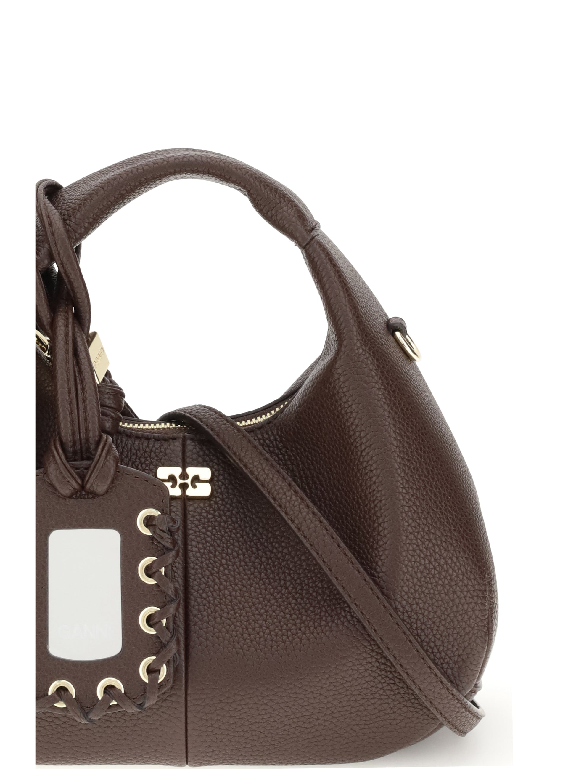 Ganni Women Hobo Mini Handbag GANNI