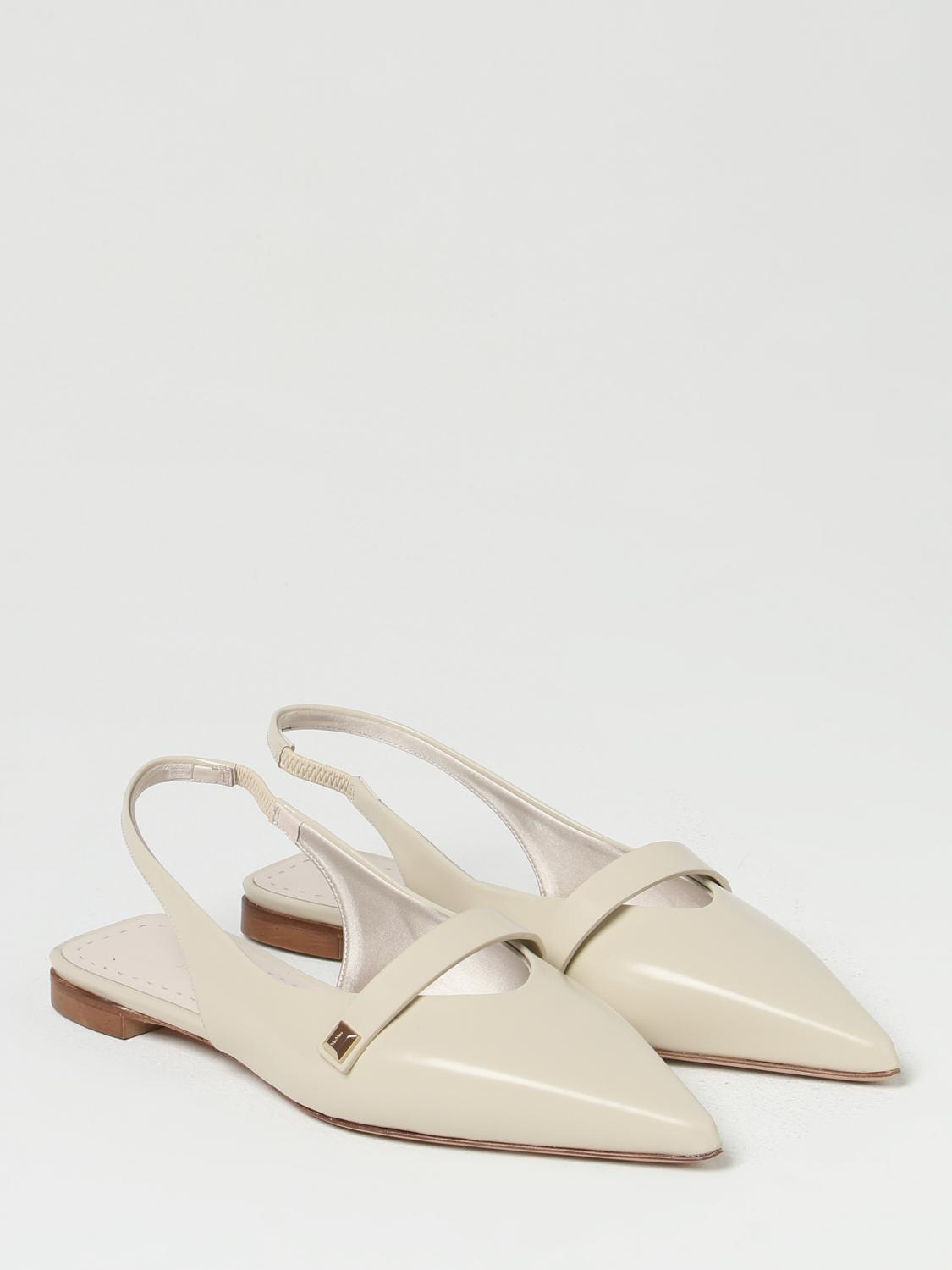Max Mara Flat Shoes Woman Yellow Cream MAX MARA